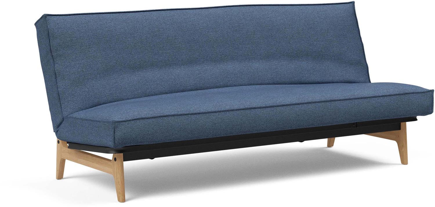 Aslak 120 Bettsofa Sharp Plus Cover: stilvolles Schlafsofa mit hochwertigem Bezug, ideal für kleine Räume und flexible Einrichtungsideen.