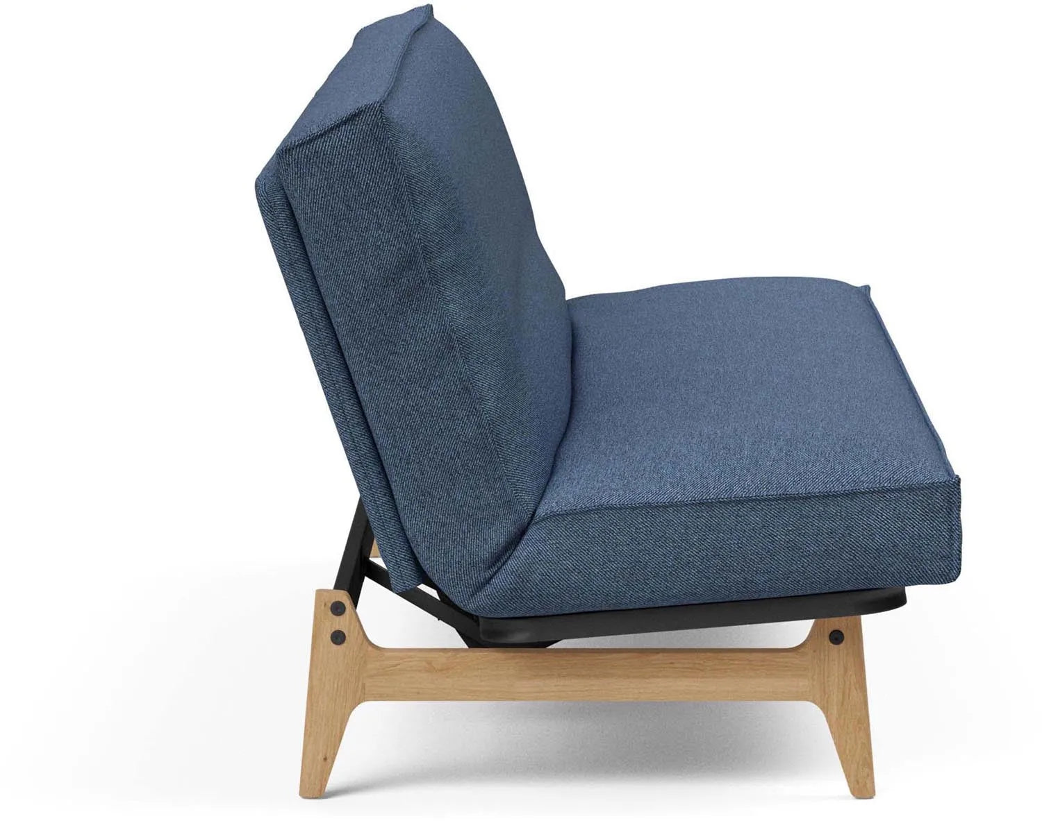 Aslak 120 Bettsofa Sharp Plus Cover: stilvolles Schlafsofa mit hochwertigem Bezug, ideal für kleine Räume und flexible Einrichtungsideen.