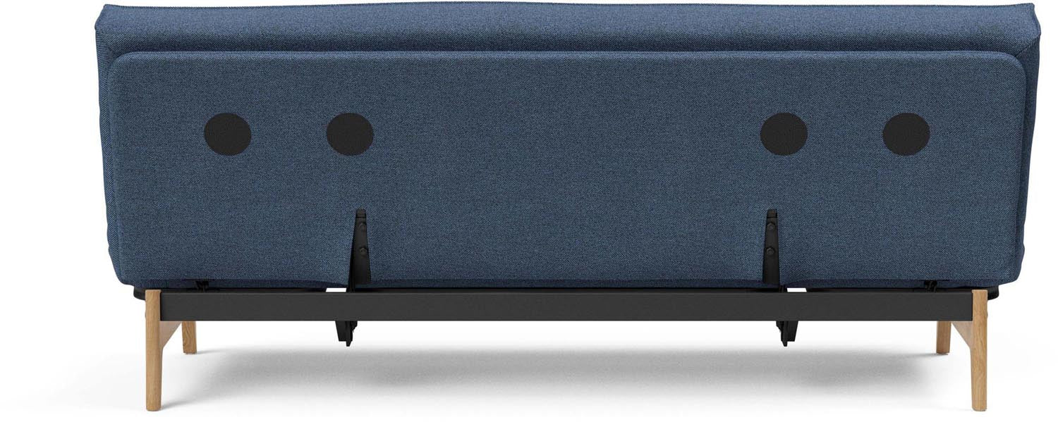 Aslak 120 Bettsofa Sharp Plus Cover: modernes Schlafsofa mit elegantem Design, perfekt für platzsparende Lösungen und vielseitige Wohnkonzepte.