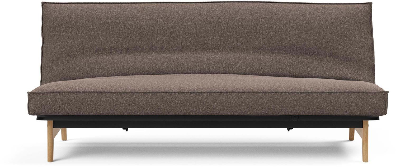 Aslak 120 Bettsofa mit Sharp Plus Cover: modernes Design, abnehmbarer Bezug, robuste Konstruktion und vielseitige Matratzenoptionen für jeden Bedarf.