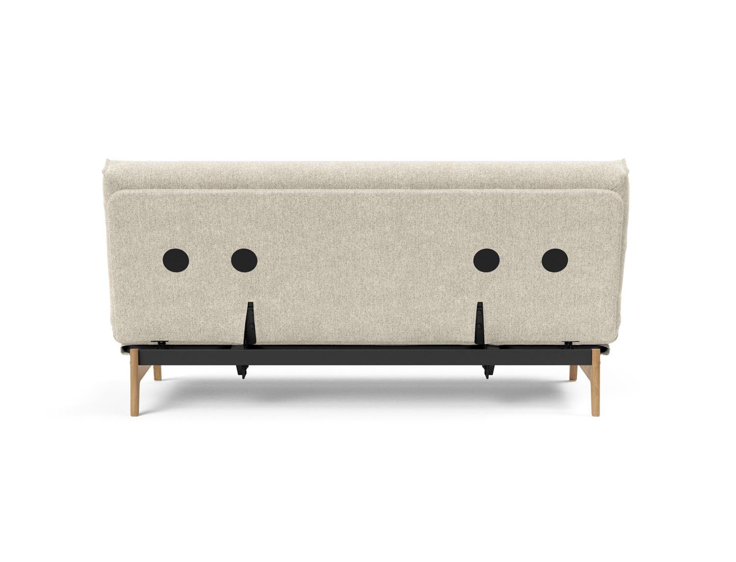 Entdecken Sie das Aslak 140 Bettsofa mit modernem Nordic Cover und bequemer Soft Spring Matratze – ideal für stilvolle Wohnräume.
