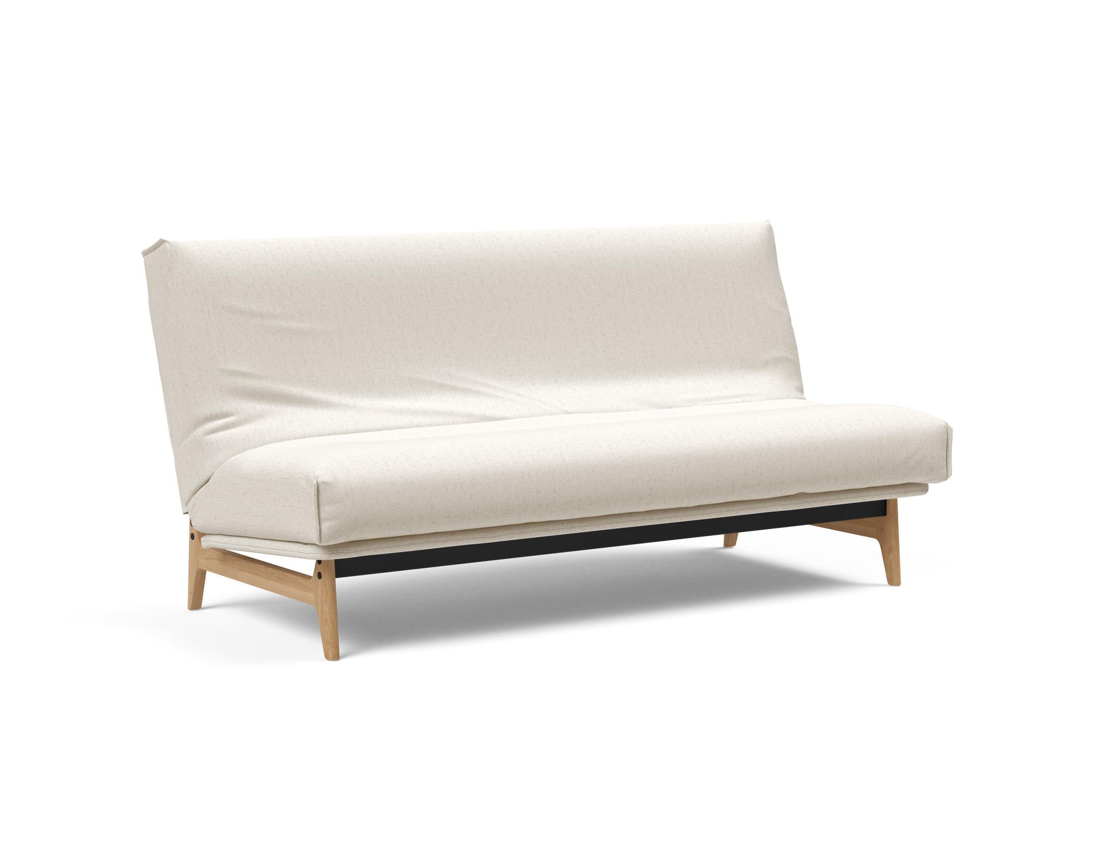 Aslak 140 Bettsofa Nordic Cover: Elegantes Design trifft auf Komfort. Perfekt für entspannte Stunden und als funktionales Gästebett.