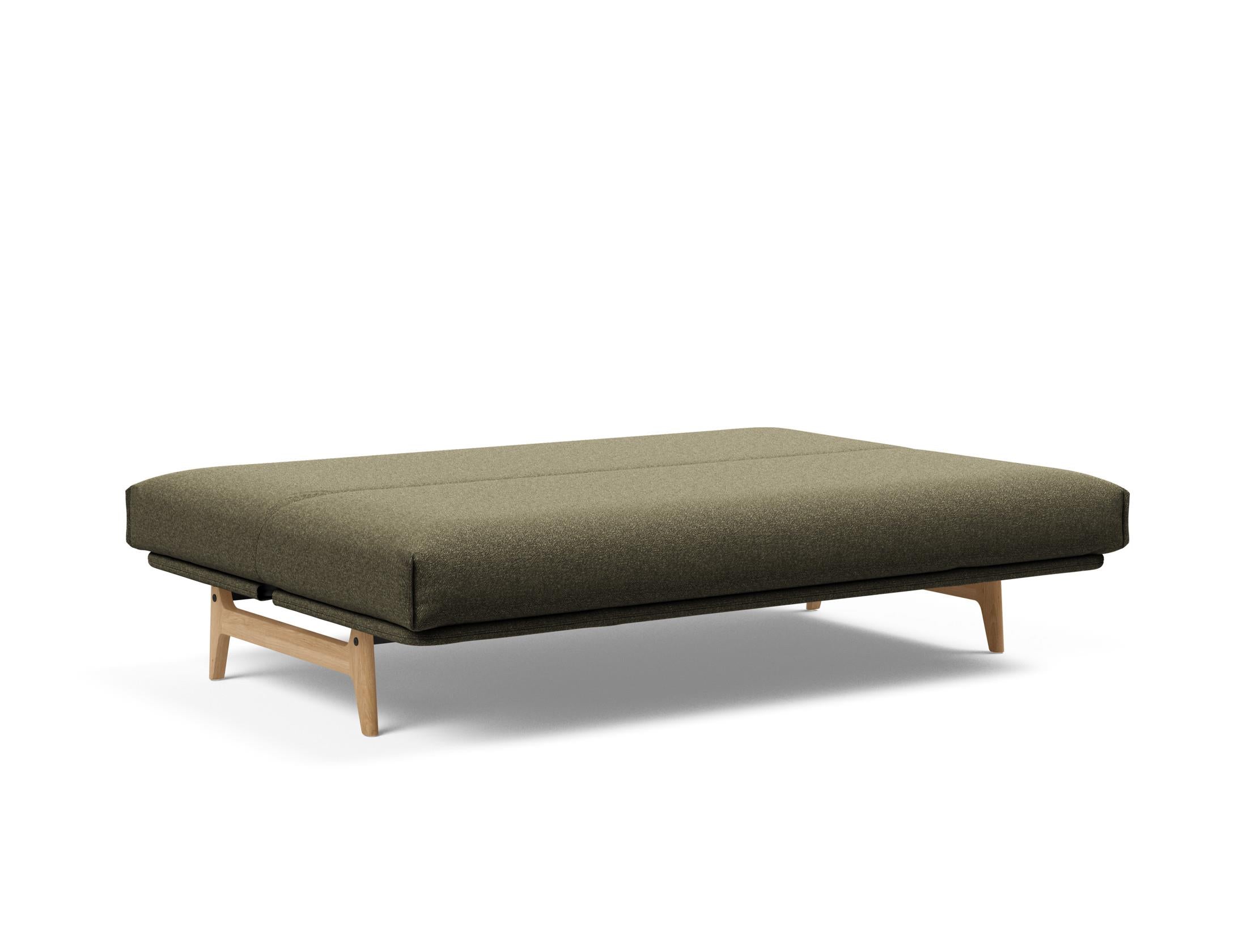 Erleben Sie das Aslak 140 Bettsofa mit Nordic Cover und Soft Spring Bezug – stilvolles Design trifft auf höchsten Schlafkomfort für Ihr Zuhause.