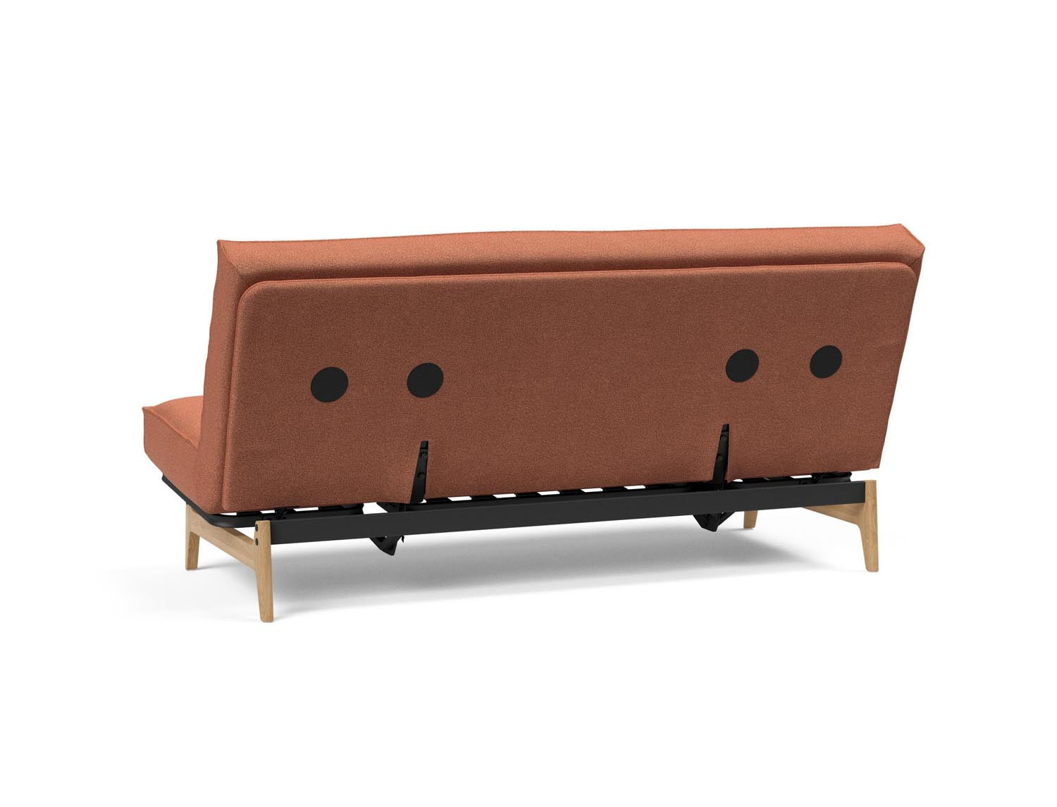 Erleben Sie das Aslak 140 Bettsofa von Innovation Living: modernes Design, hochwertige Soft Spring Matratze und edles Sharp Plus Cover für optimalen Komfort.