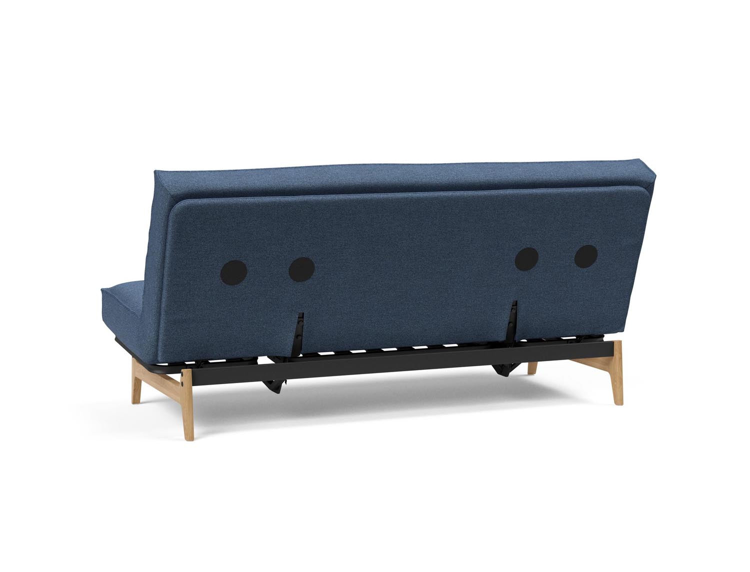Erleben Sie das Aslak 140 Bettsofa von Innovation Living: modernes Design, hochwertige Soft Spring Matratze und edles Sharp Plus Cover für optimalen Komfort.