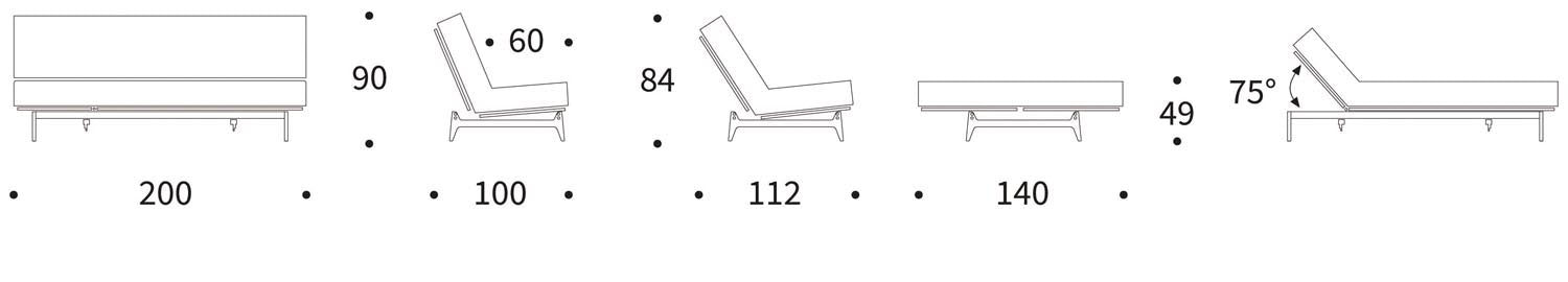 Entdecken Sie das Aslak 140 Bettsofa mit Soft Spring Bezug – modernes Design, vielseitig einsetzbar und optimal für entspannte Nächte.