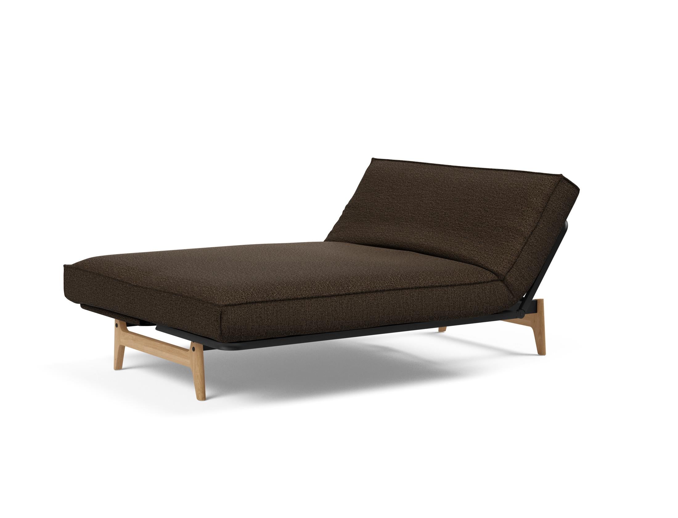 Erleben Sie das Aslak 140 Bettsofa von Innovation Living: modernes Design, hochwertige Soft Spring Matratze und edles Sharp Plus Cover für optimalen Komfort.