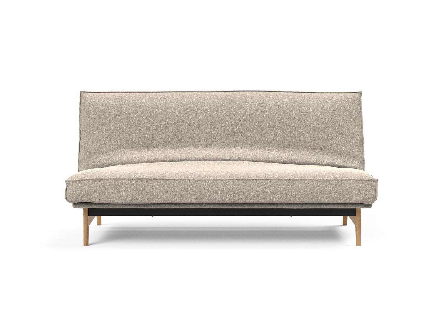 Entdecken Sie das Aslak 140 Bettsofa von Innovation Living: stilvolles Design, bequeme Soft Spring Matratze und elegantes Sharp Plus Cover für höchsten Schlafkomfort.
