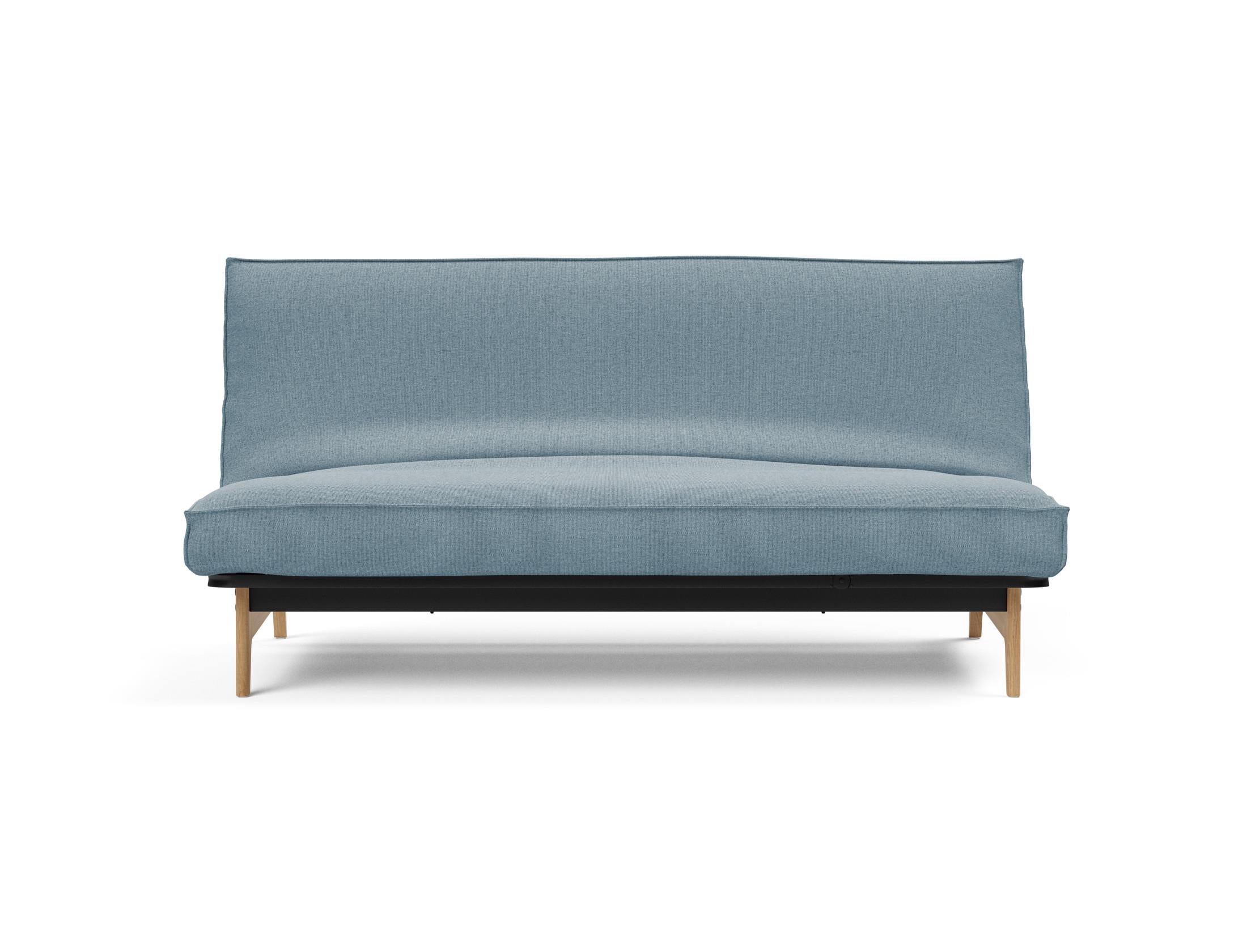 Erleben Sie das Aslak 140 Bettsofa von Innovation Living: modernes Design, hochwertige Soft Spring Matratze und edles Sharp Plus Cover für optimalen Komfort.