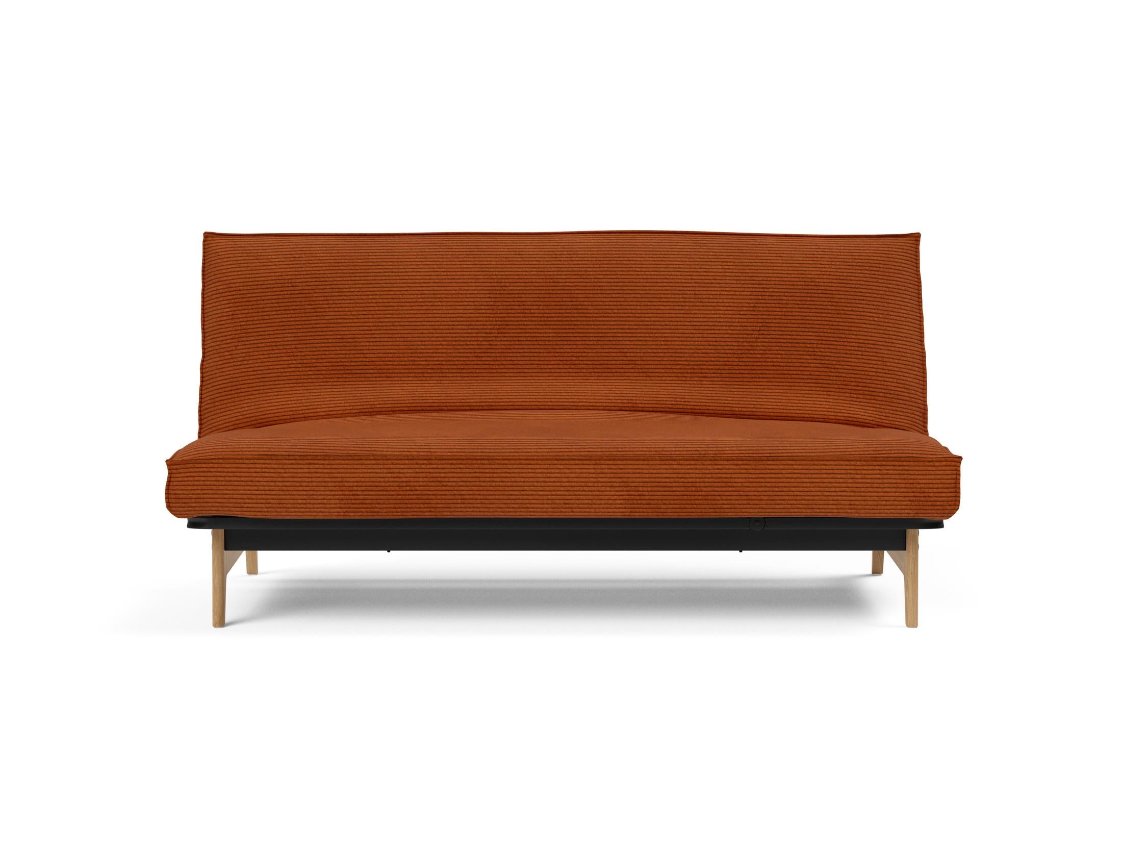 Modernes Aslak 140 Bettsofa mit weichem Sharp Plus Bezug, ideal für gemütliche Abende und stilvolle Einrichtung.