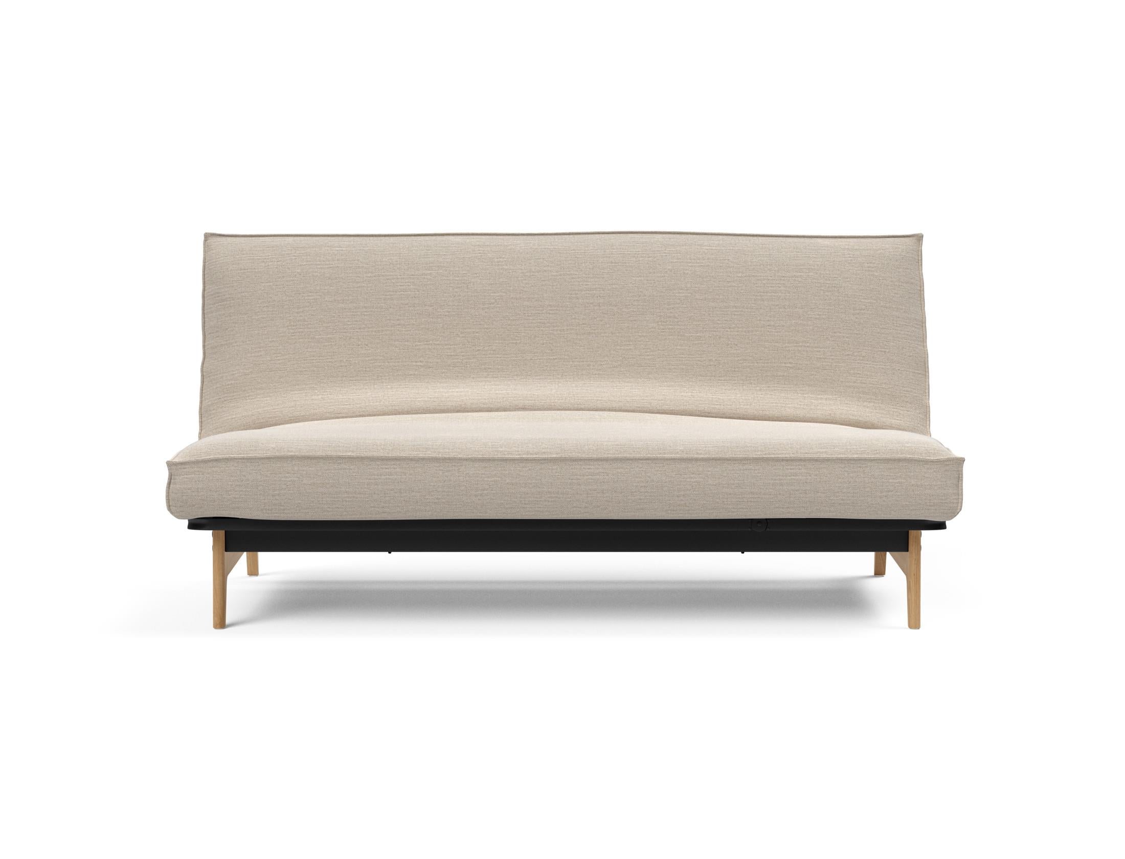 Entdecken Sie das Aslak 140 Bettsofa von Innovation Living: stilvolles Design, bequeme Soft Spring Matratze und elegantes Sharp Plus Cover für höchsten Schlafkomfort.