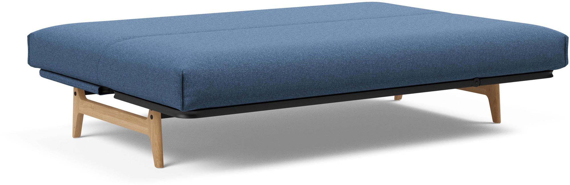 Entdecken Sie das Aslak 140 Bettsofa Nordic Cover: skandinavische Eleganz, abnehmbarer Bezug und vielfältige Matratzenoptionen für höchsten Schlafkomfort.