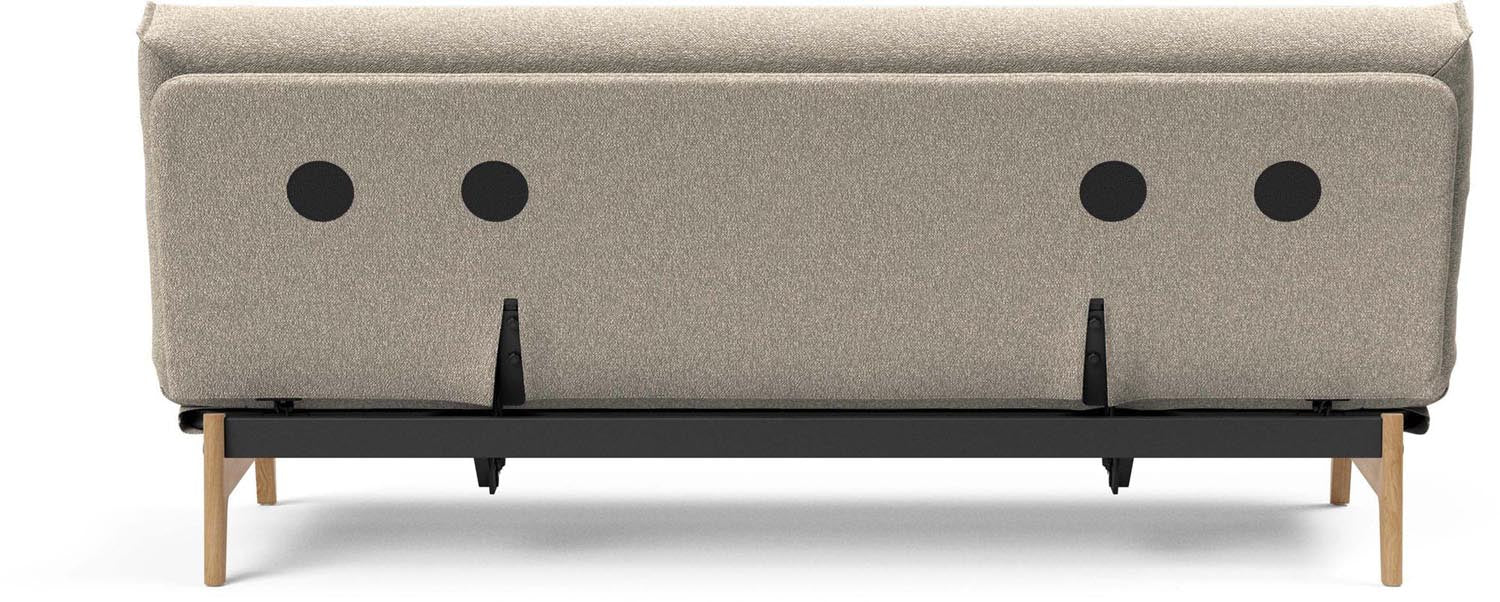 Entdecken Sie das Aslak 120 Bettsofa Nordic Cover von Innovation Living – skandinavisches Design, hoher Komfort und individuelle Matratzenwahl für Ihr Zuhause.
