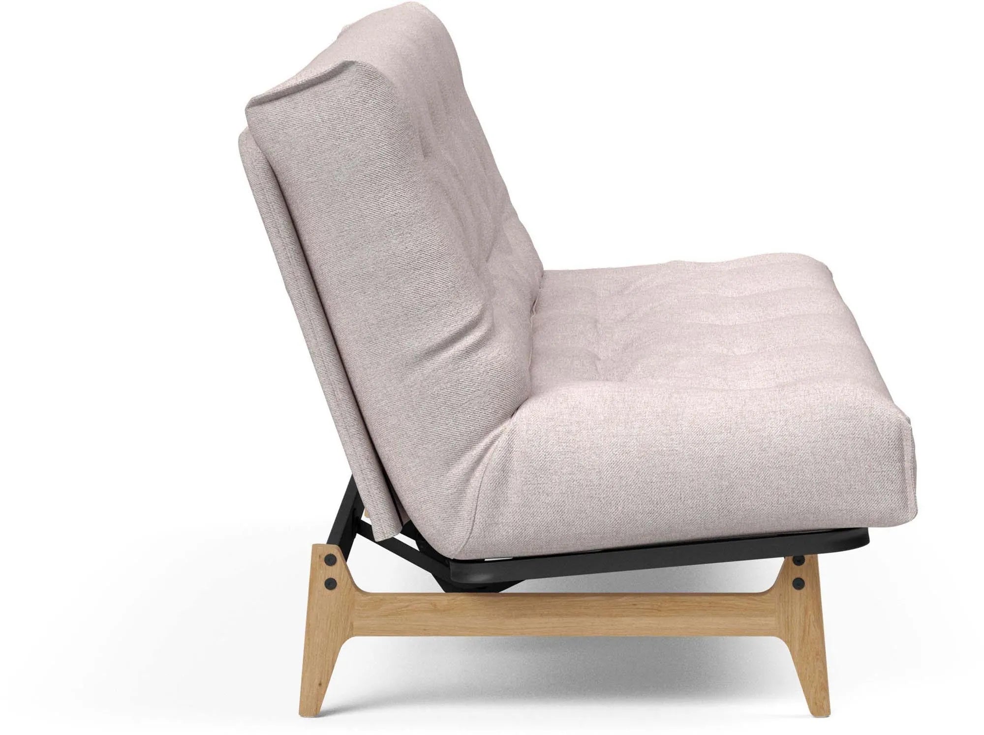 Entdecken Sie das Aslak 140 Bettsofa Nordic Spring von Innovation Living – stilvolles Design trifft auf praktischen Schlafkomfort für Ihr Zuhause.