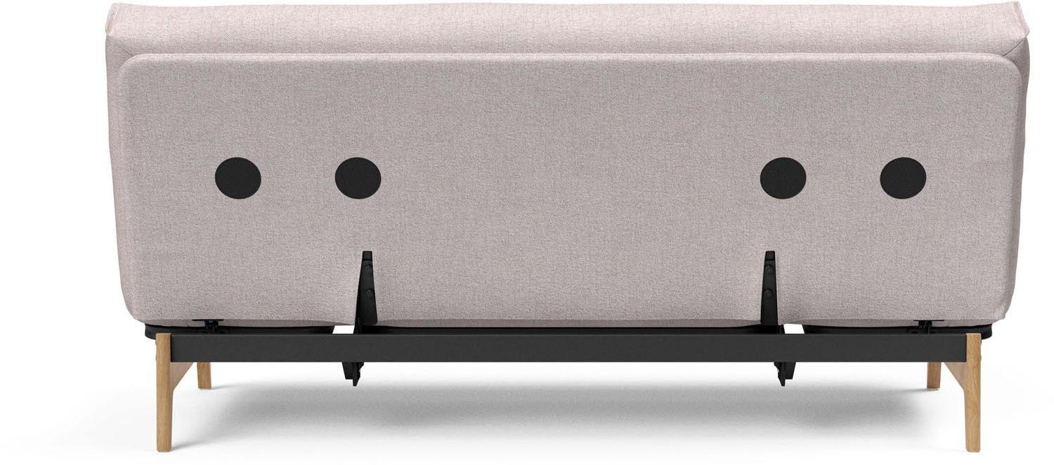 Entdecken Sie das Aslak 140 Bettsofa von Innovation Living – stilvolles Nordic Design und hochwertiger Latex für erholsame Nächte.