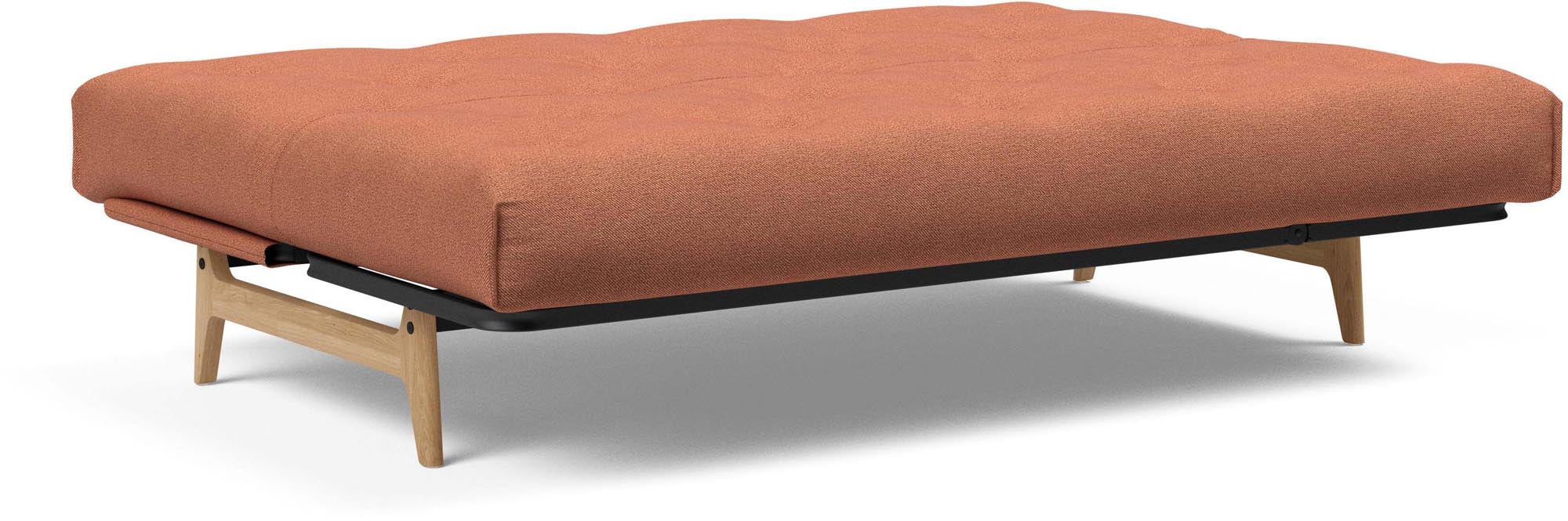 Entdecken Sie das Aslak 140 Bettsofa von Innovation Living – stilvolles Nordic Design und hochwertiger Latex für erholsame Nächte.
