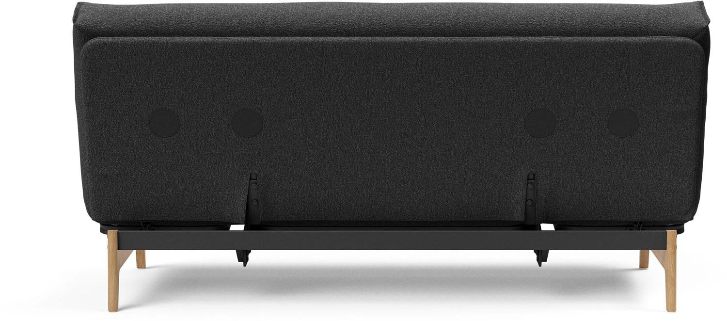 Entdecken Sie das Aslak 140 Bettsofa von Innovation Living – stilvolles Nordic Design und hochwertiger Latex für erholsame Nächte.