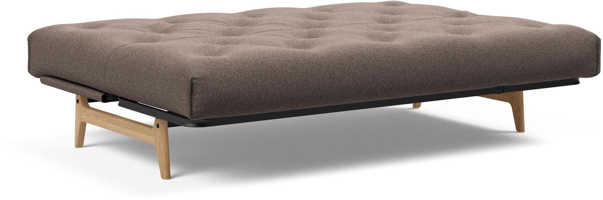 Entdecken Sie das Aslak 140 Bettsofa von Innovation Living – stilvolles Nordic Design und hochwertiger Latex für erholsame Nächte.