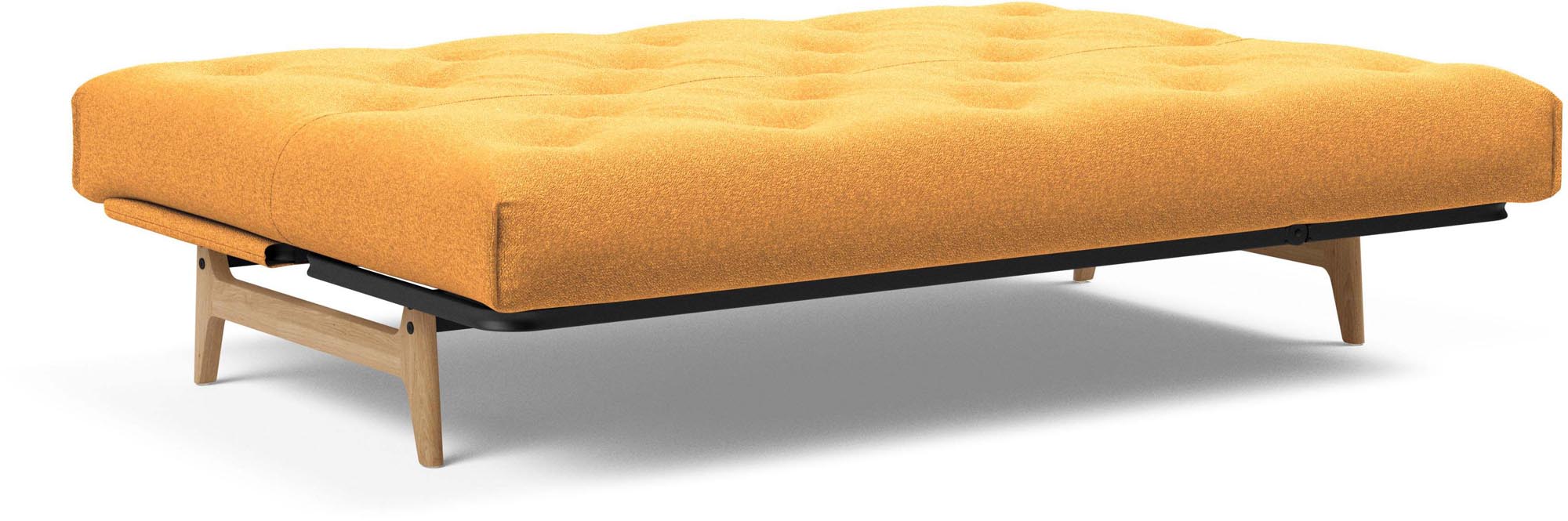 Entdecken Sie das Aslak 140 Bettsofa von Innovation Living – stilvolles Nordic Design und hochwertiger Latex für erholsame Nächte.
