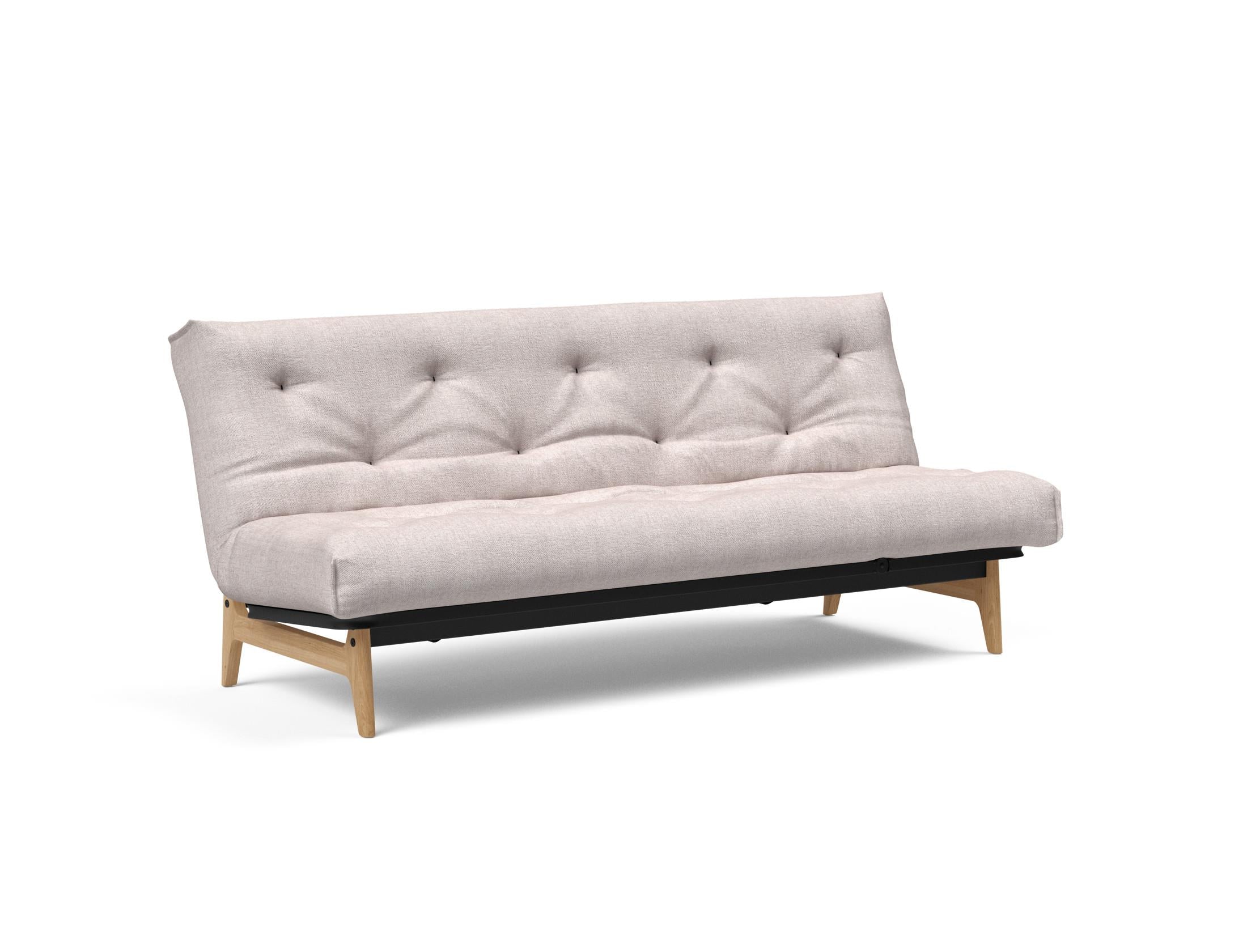 Entdecken Sie das Aslak 120 Bettsofa Nordic Soft Spring von Innovation Living – stilvolles Design trifft auf praktischen Komfort für Ihr Zuhause.