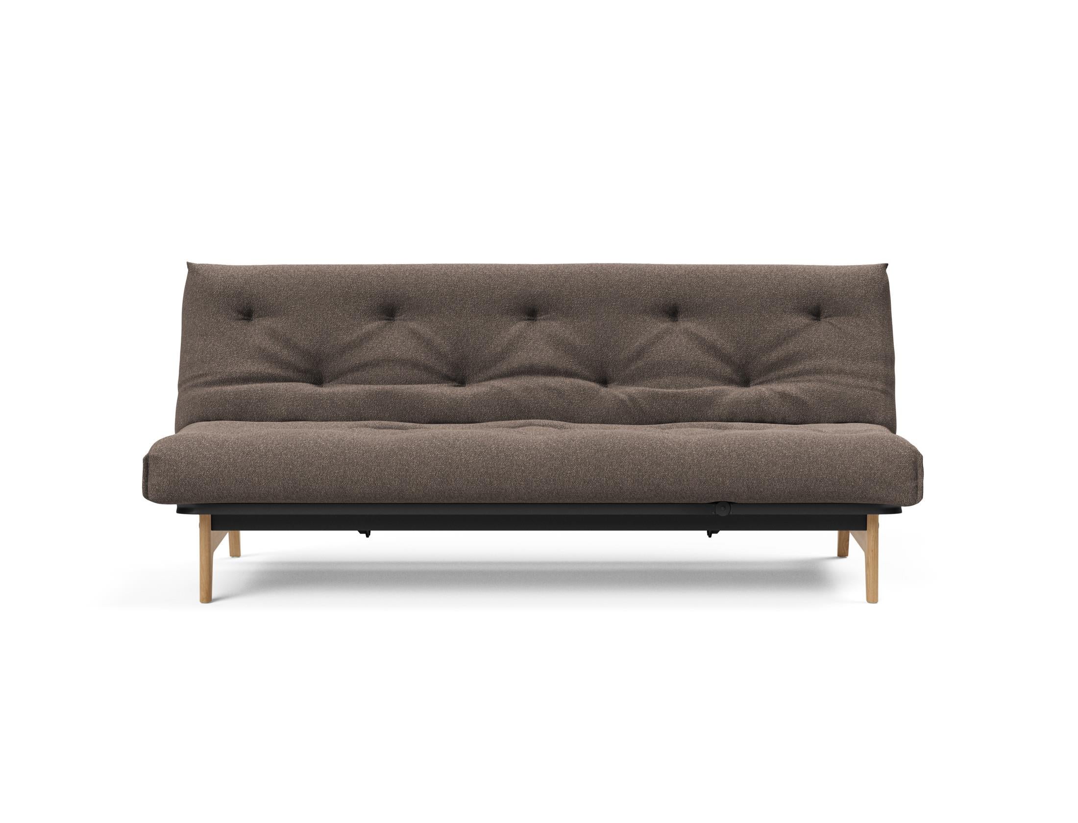 Entdecken Sie das Aslak 120 Bettsofa Nordic Soft Spring von Innovation Living – stilvolles Design trifft auf praktischen Komfort für Ihr Zuhause.