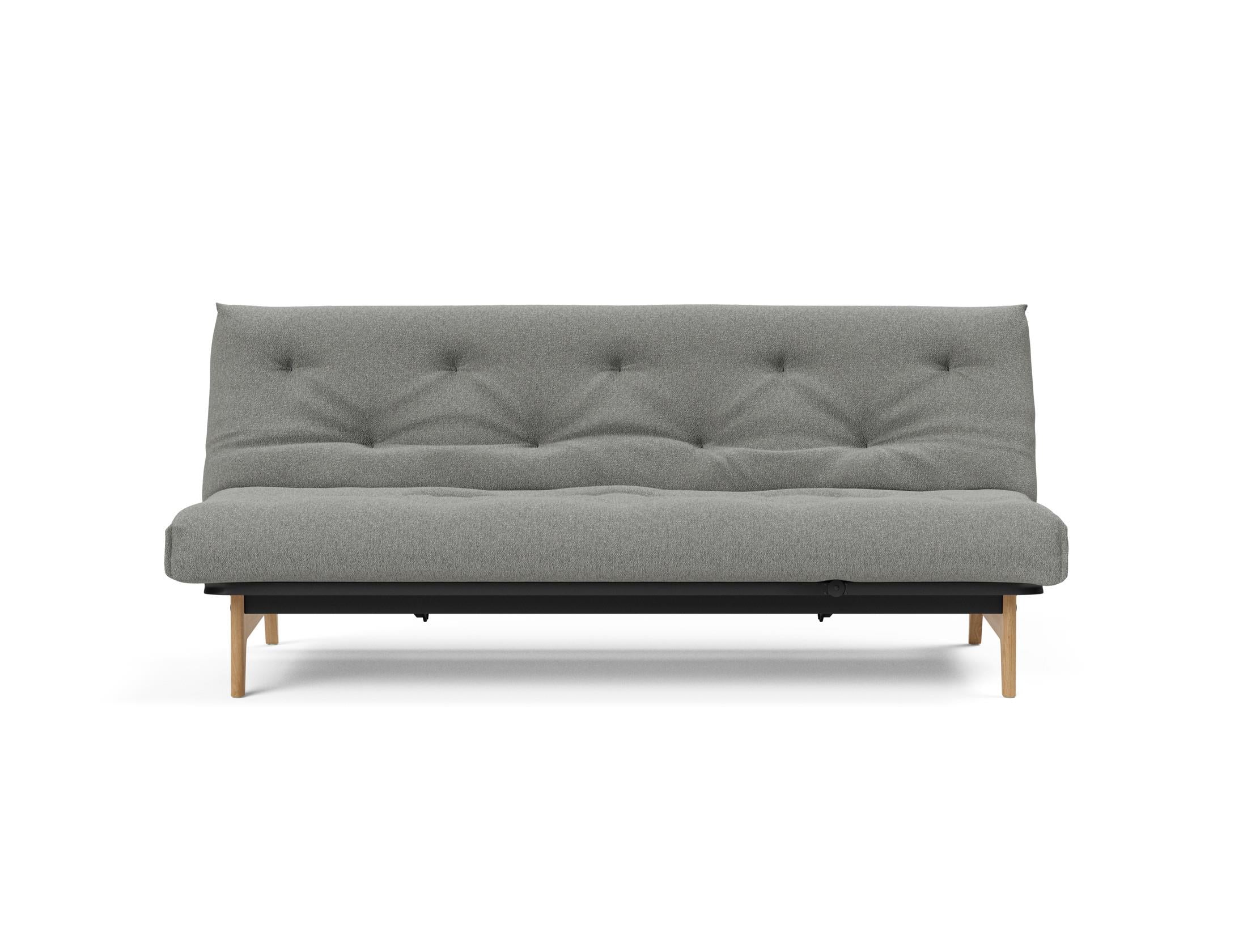 Entdecken Sie das Aslak 120 Bettsofa Nordic Soft Spring von Innovation Living – stilvolles Design trifft auf praktischen Komfort für Ihr Zuhause.