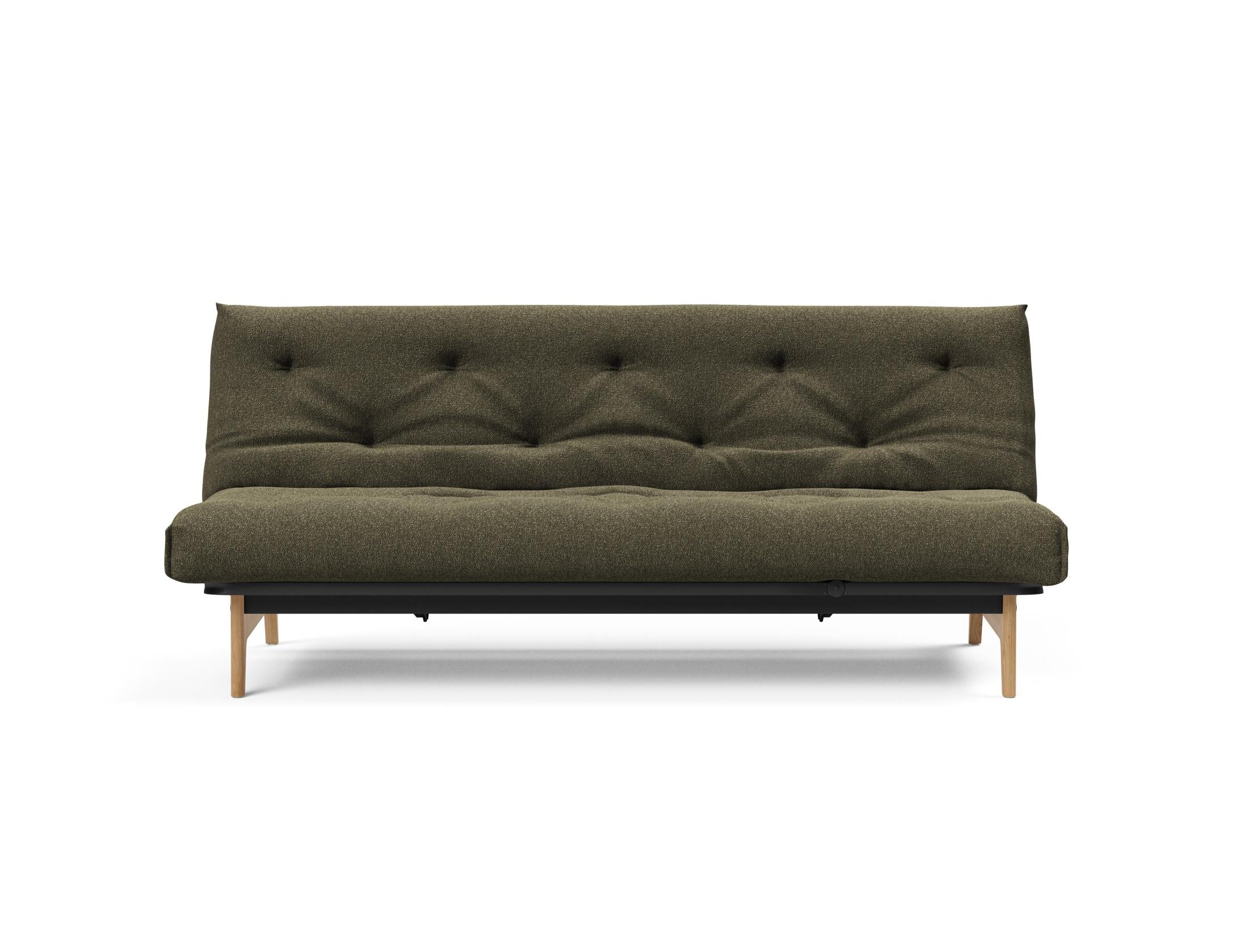 Erleben Sie das Aslak 120 Bettsofa Nordic Soft Spring von Innovation Living – eine perfekte Kombination aus modernem Stil und vielseitiger Funktionalität.