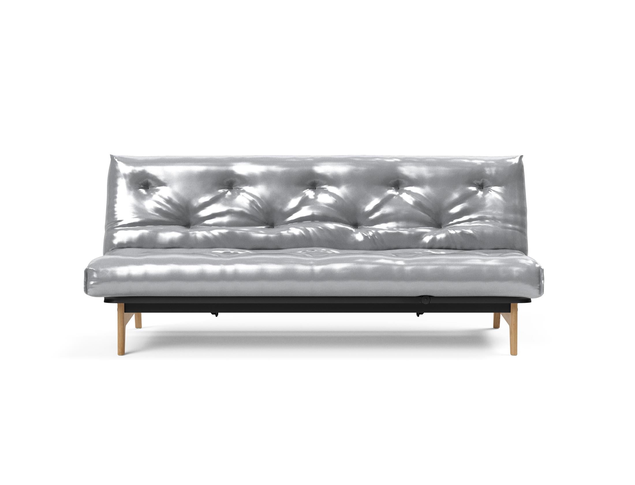 Entdecken Sie das Aslak 120 Bettsofa Nordic Soft Spring von Innovation Living – stilvolles Design trifft auf praktischen Komfort für Ihr Zuhause.