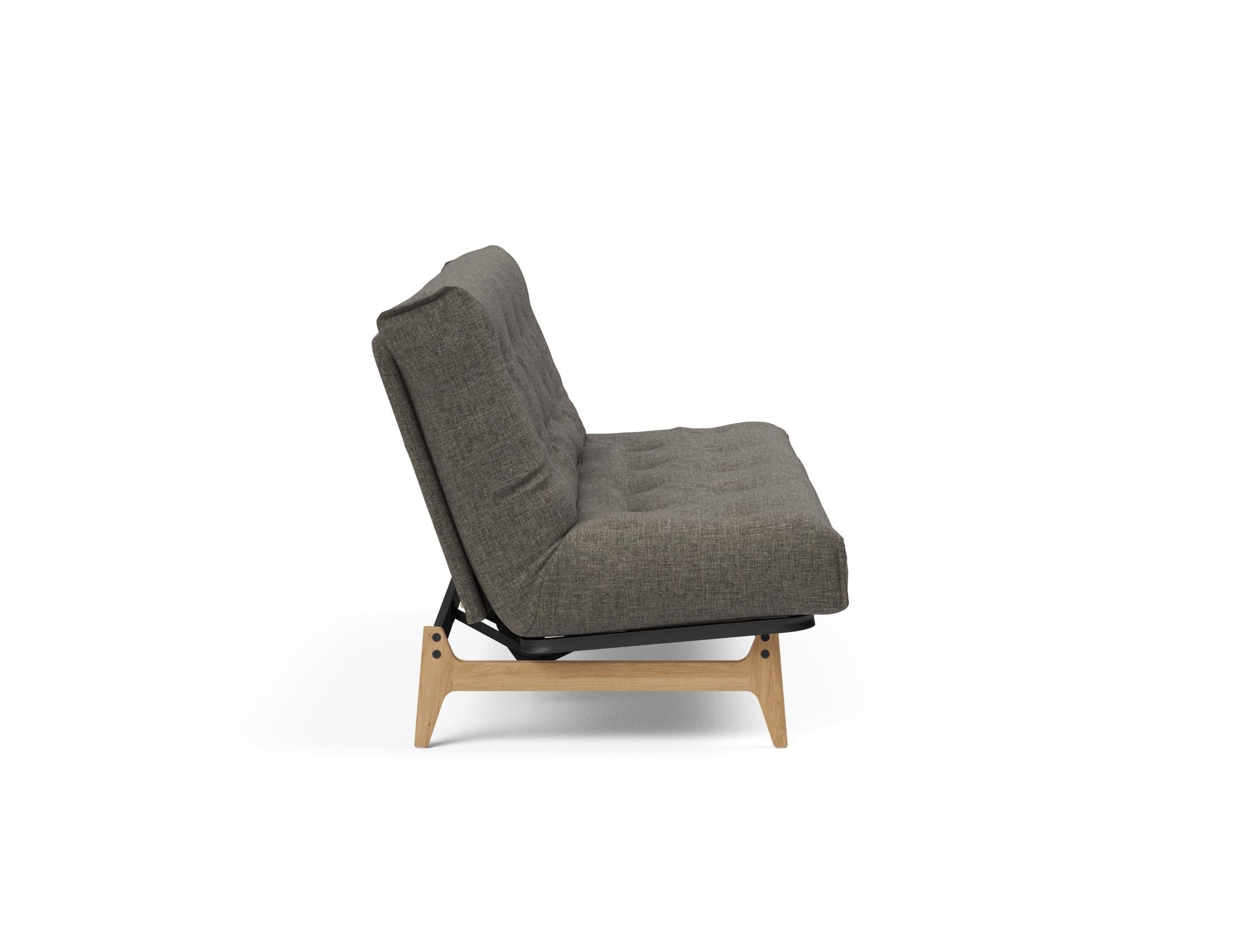 Entdecken Sie das Aslak 140 Bettsofa Nordic Soft Spring von Innovation Living – stilvolles Design trifft auf höchsten Schlafkomfort für Ihr Zuhause.