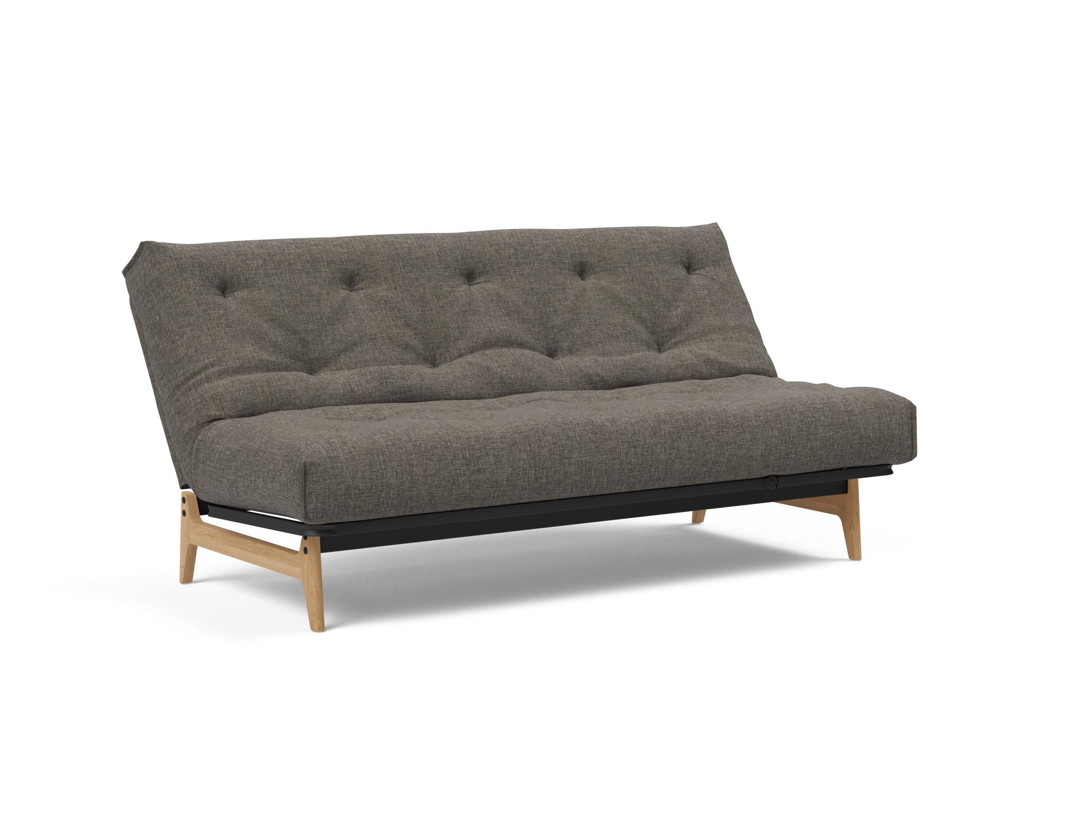 Erleben Sie das Aslak 140 Bettsofa Nordic Soft Spring von Innovation Living – eine perfekte Kombination aus modernem Stil und optimalem Schlafkomfort.