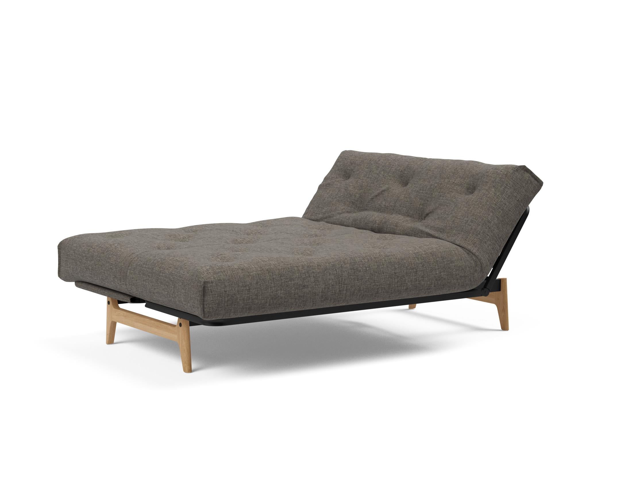 Entdecken Sie das Aslak 140 Bettsofa Nordic Soft Spring von Innovation Living – stilvolles Design trifft auf höchsten Schlafkomfort für Ihr Zuhause.