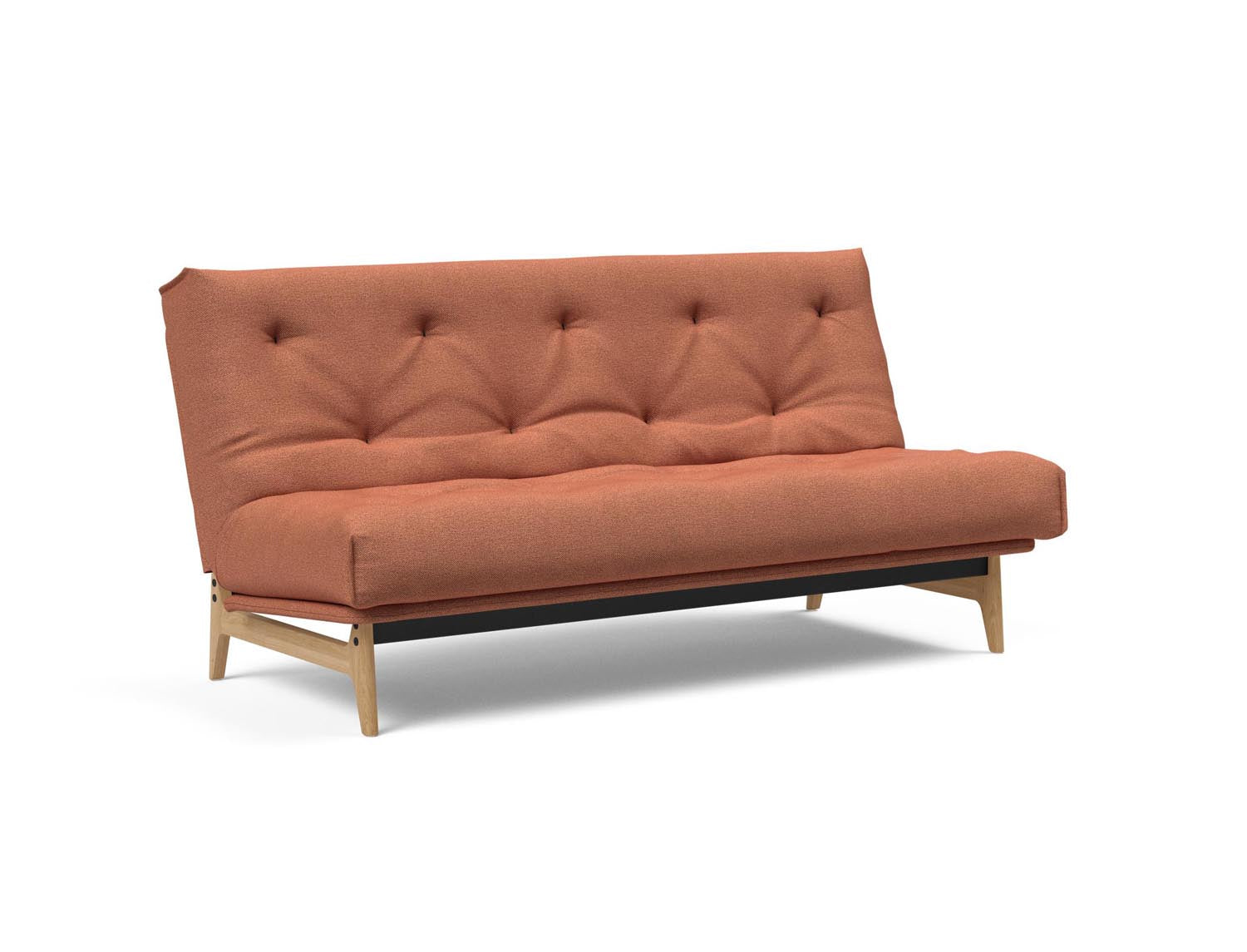 Entdecken Sie das Aslak 140 Bettsofa Nordic: Elegantes skandinavisches Design trifft auf den bequemen Soft Spring Bezug für erholsame Nächte.