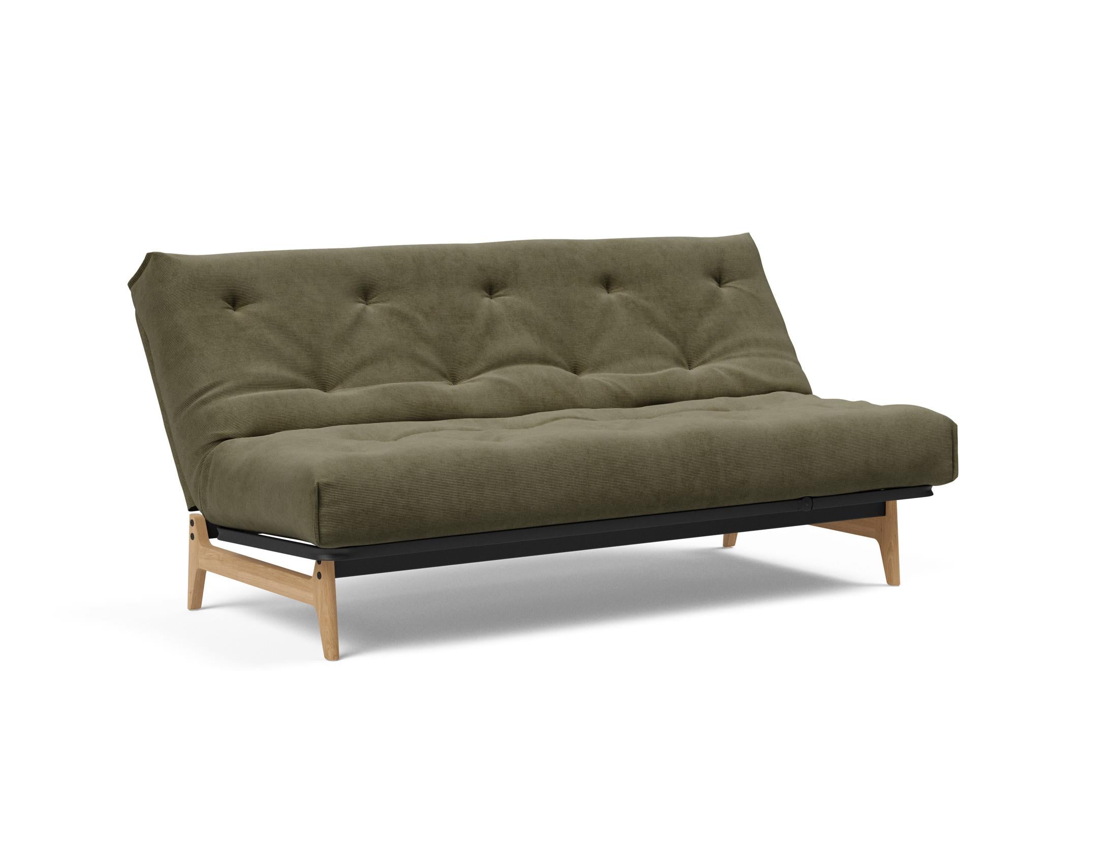 Entdecken Sie das Aslak 140 Bettsofa Nordic Soft Spring von Innovation Living – stilvolles Design trifft auf höchsten Schlafkomfort für Ihr Zuhause.