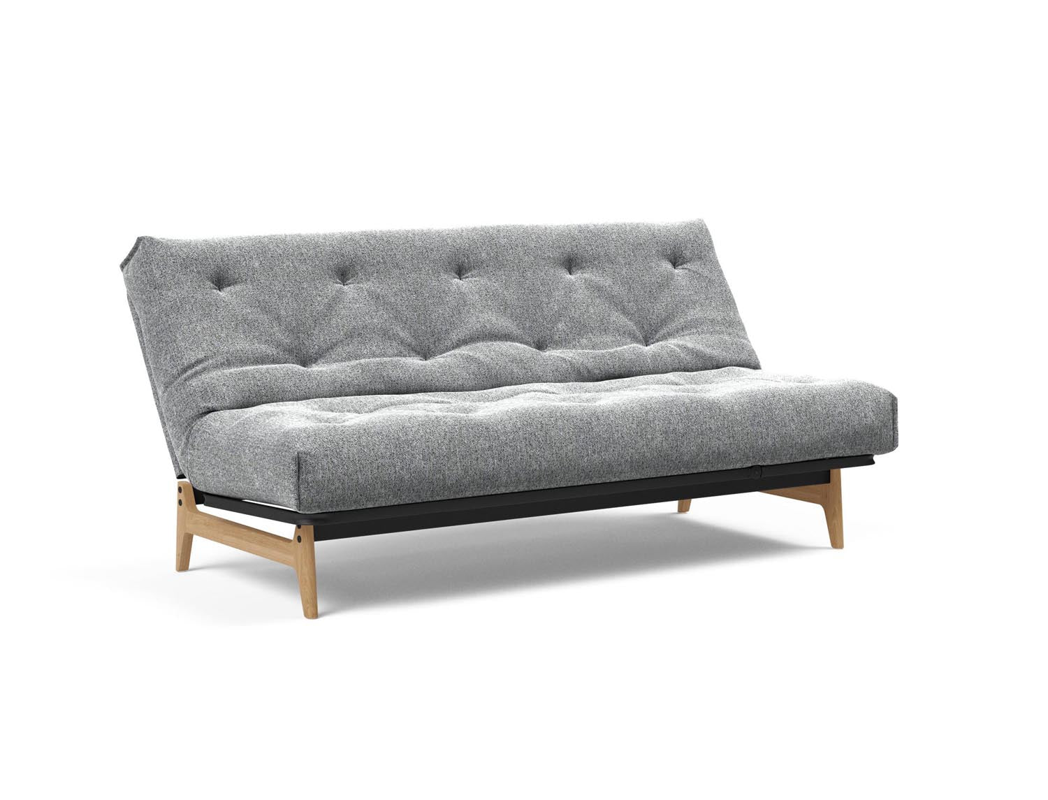 Erleben Sie das Aslak 140 Bettsofa Nordic Soft Spring von Innovation Living – eine perfekte Kombination aus modernem Stil und optimalem Schlafkomfort.