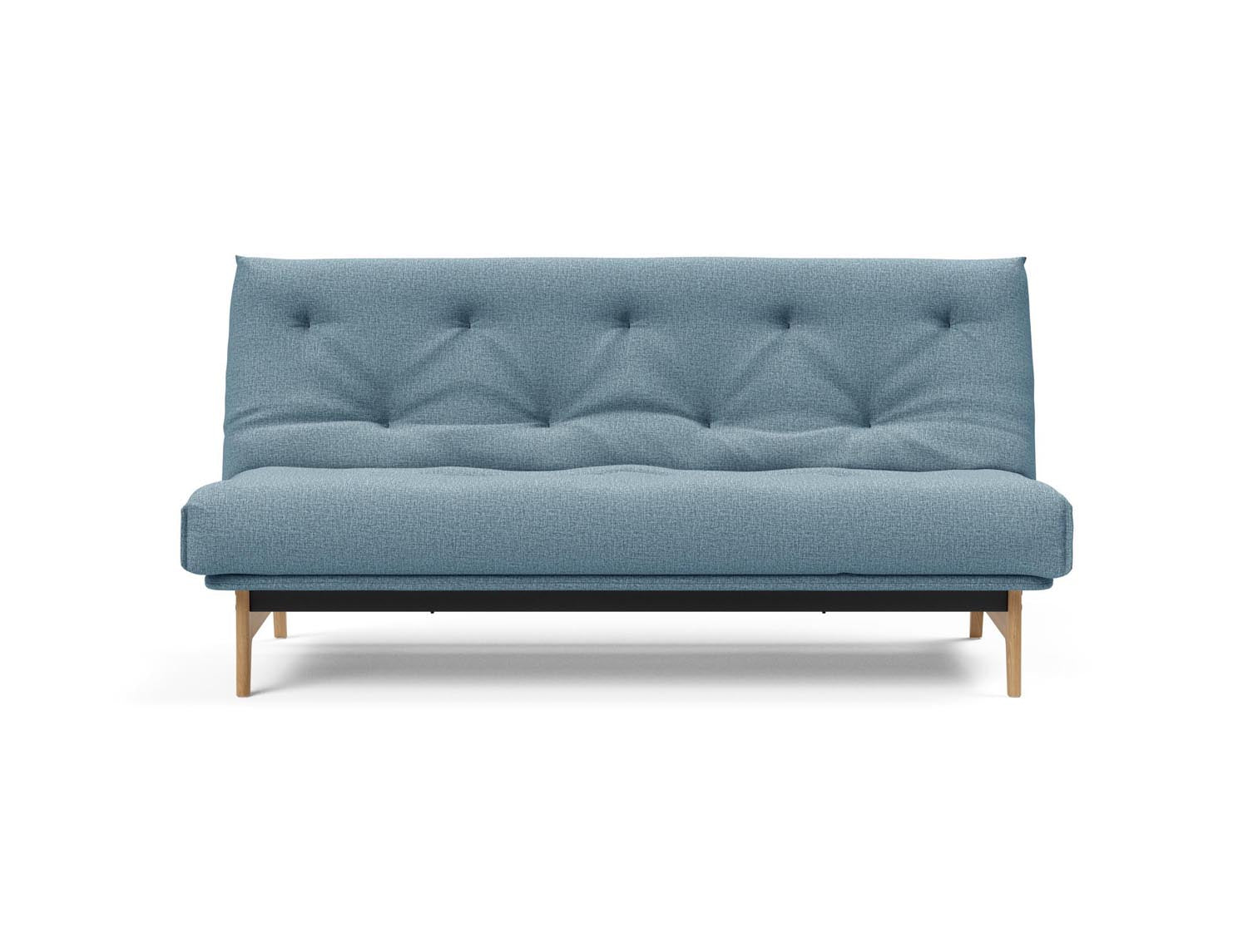 Erleben Sie das Aslak 140 Bettsofa Nordic: Stilvolles skandinavisches Design und der komfortable Soft Spring Bezug sorgen für perfekten Schlafkomfort.