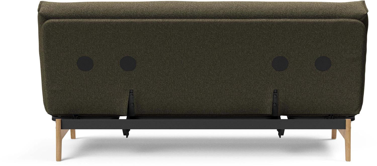 Erleben Sie das Aslak 140 Bettsofa Nordic Soft Spring von Innovation Living – eine perfekte Kombination aus modernem Stil und optimalem Schlafkomfort.