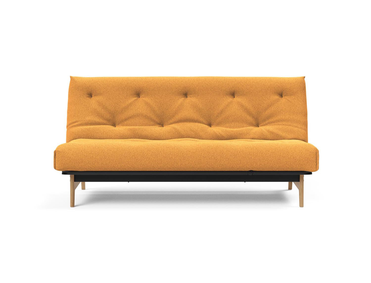 Erleben Sie das Aslak 140 Bettsofa Nordic: Stilvolles skandinavisches Design und der komfortable Soft Spring Bezug sorgen für perfekten Schlafkomfort.