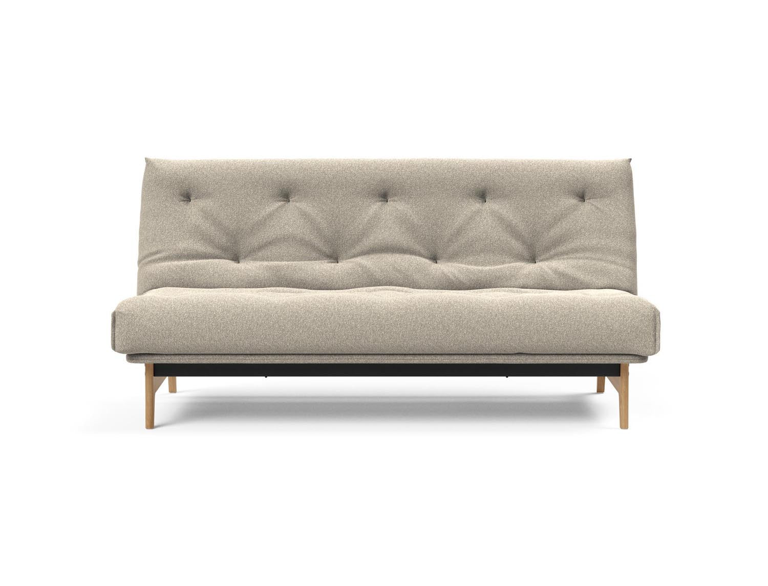 Erleben Sie das Aslak 140 Bettsofa Nordic Soft Spring von Innovation Living – eine perfekte Kombination aus modernem Stil und optimalem Schlafkomfort.