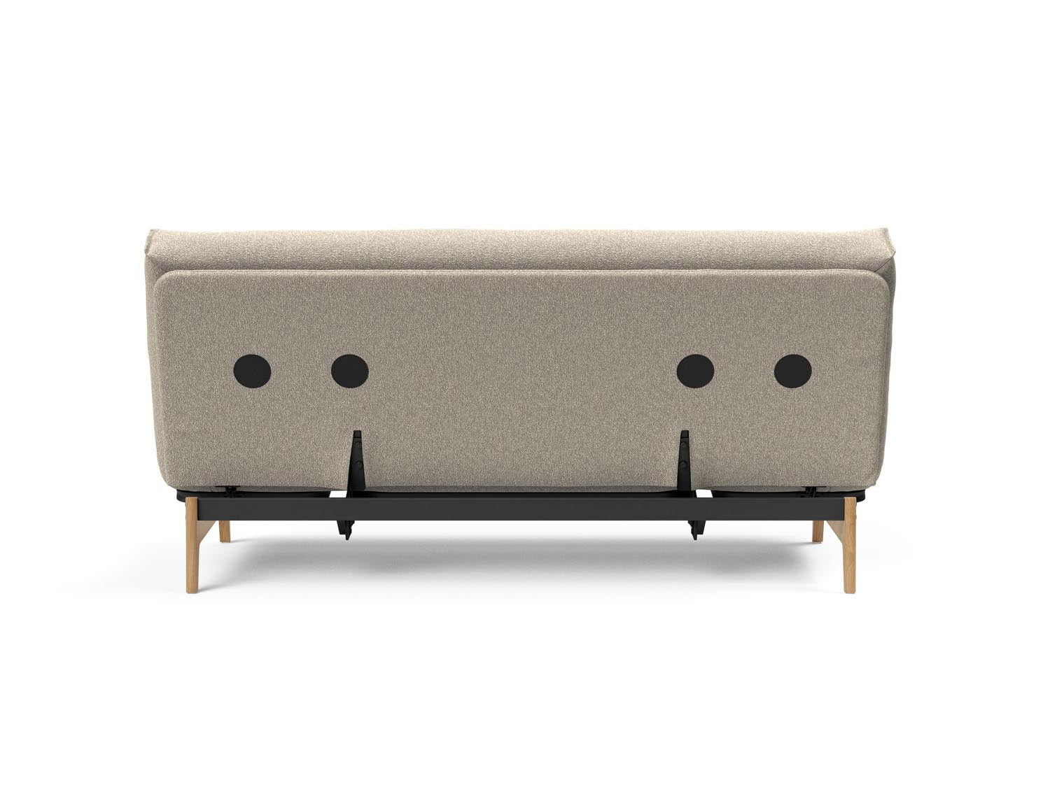 Entdecken Sie das Aslak 140 Bettsofa Nordic: Elegantes skandinavisches Design trifft auf den bequemen Soft Spring Bezug für erholsame Nächte.