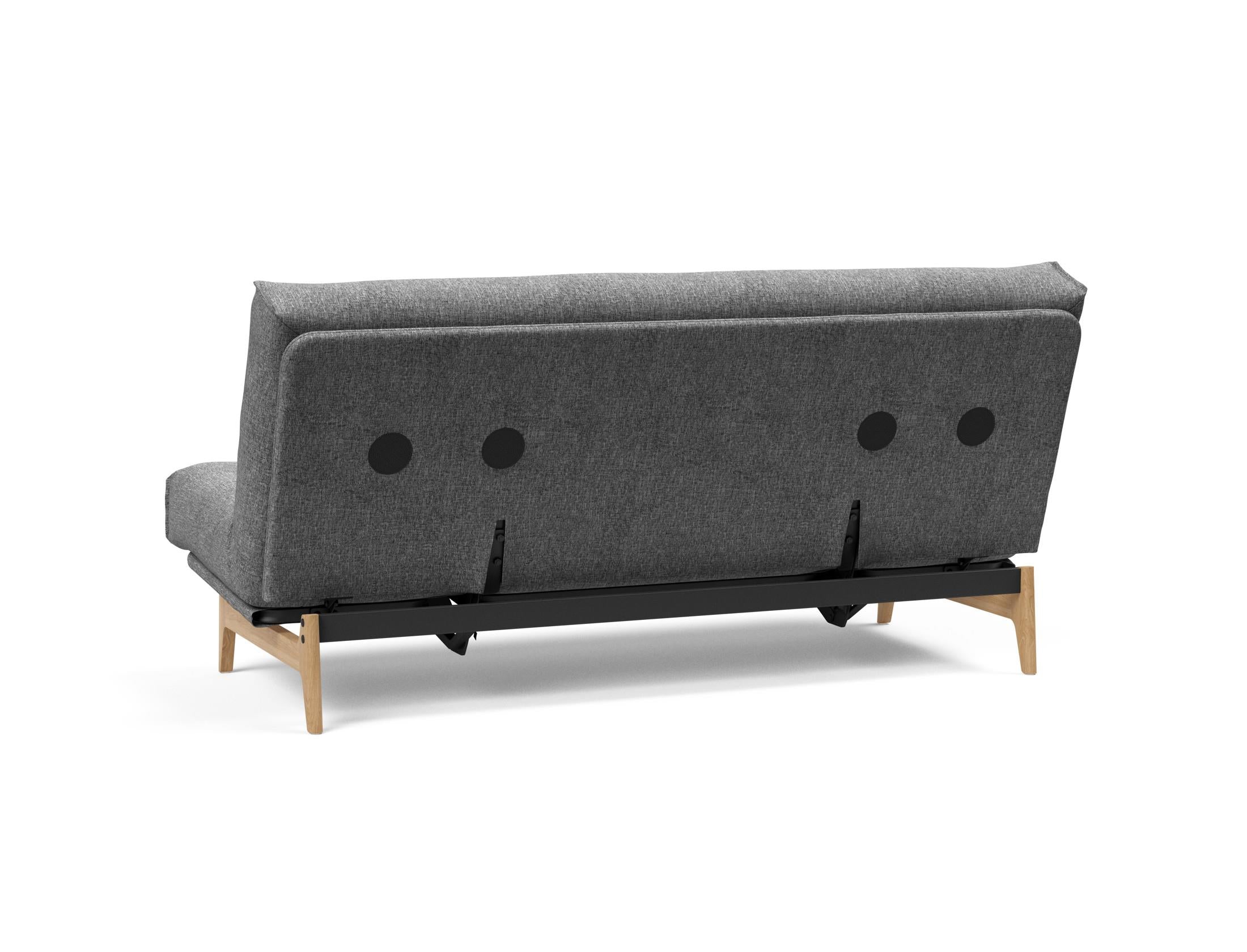 Entdecken Sie das Aslak 140 Bettsofa Nordic: Elegantes skandinavisches Design trifft auf den bequemen Soft Spring Bezug für erholsame Nächte.