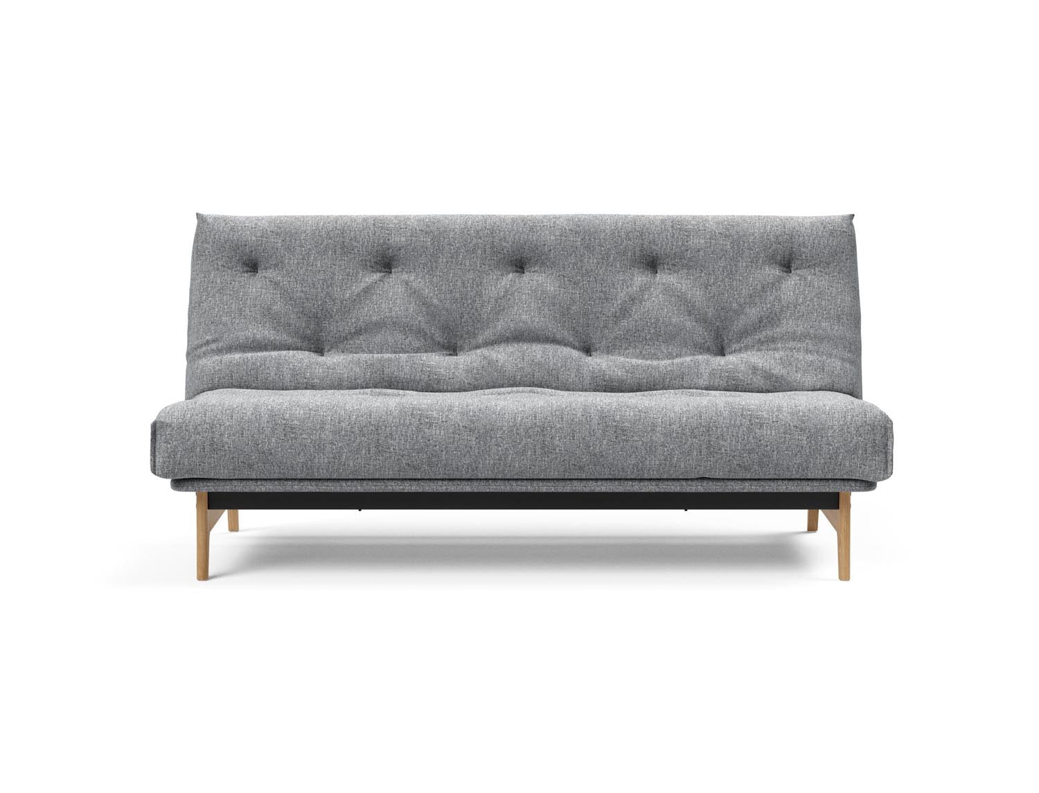 Erleben Sie das Aslak 140 Bettsofa Nordic: Stilvolles skandinavisches Design und der komfortable Soft Spring Bezug sorgen für perfekten Schlafkomfort.