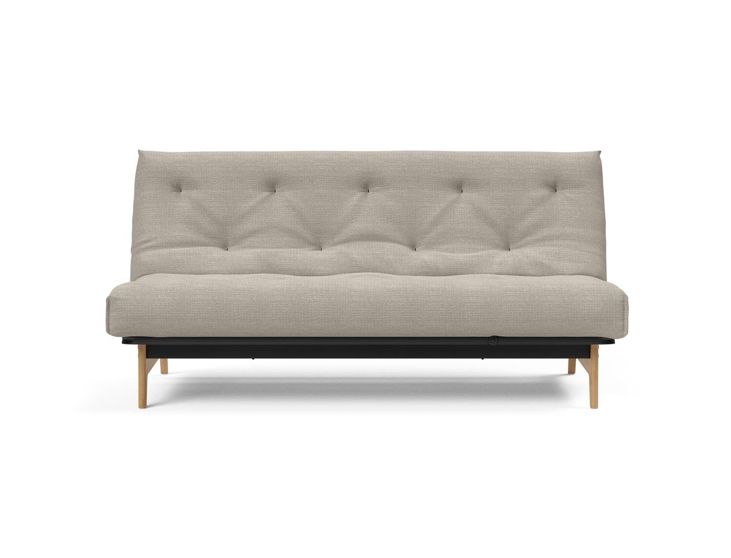 Erleben Sie das Aslak 140 Bettsofa Nordic Soft Spring von Innovation Living – eine perfekte Kombination aus modernem Stil und optimalem Schlafkomfort.