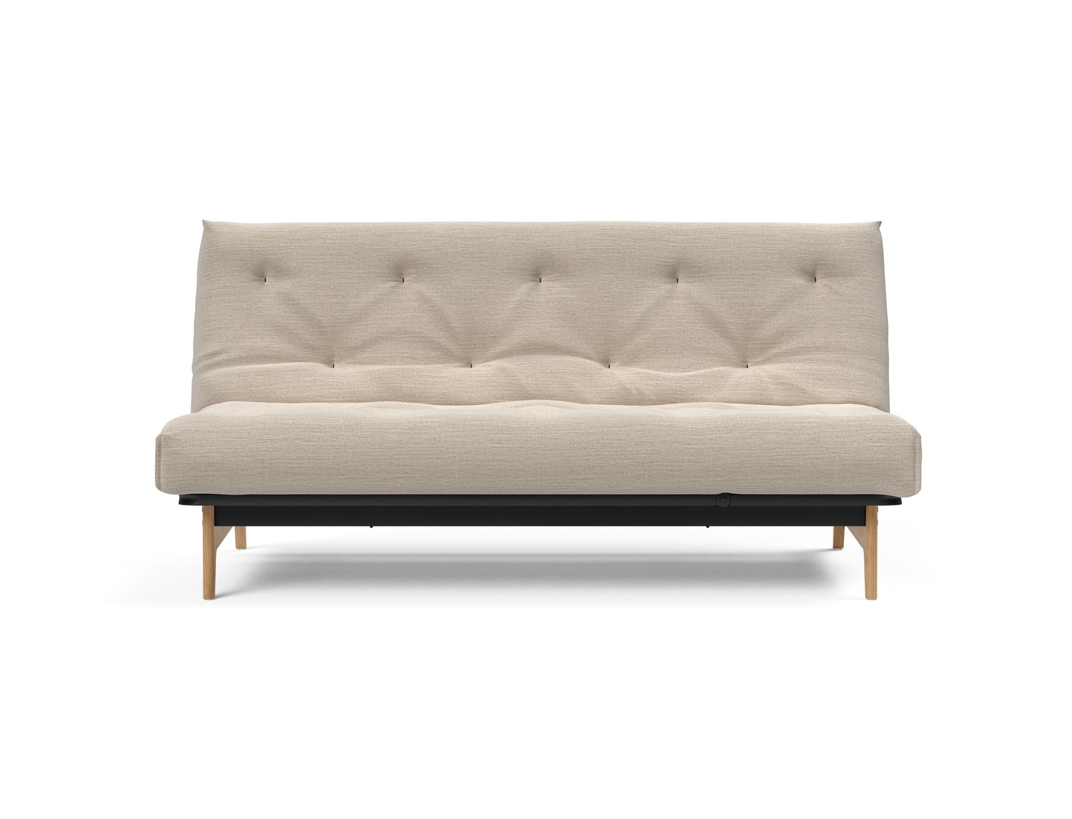 Entdecken Sie das Aslak 140 Bettsofa Nordic Soft Spring von Innovation Living – stilvolles Design trifft auf höchsten Schlafkomfort für Ihr Zuhause.