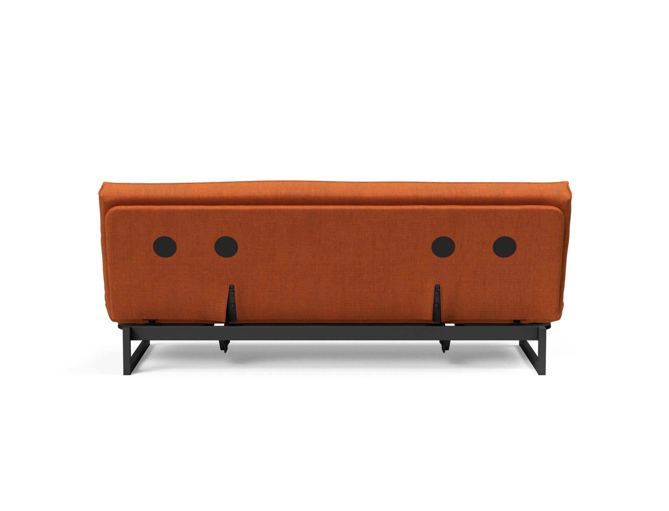 Entdecken Sie das Fraction 120 Bettsofa Sharp Plus Cover Soft Spring von Innovation Living – stilvoll, platzsparend und perfekt für Ihr Zuhause.