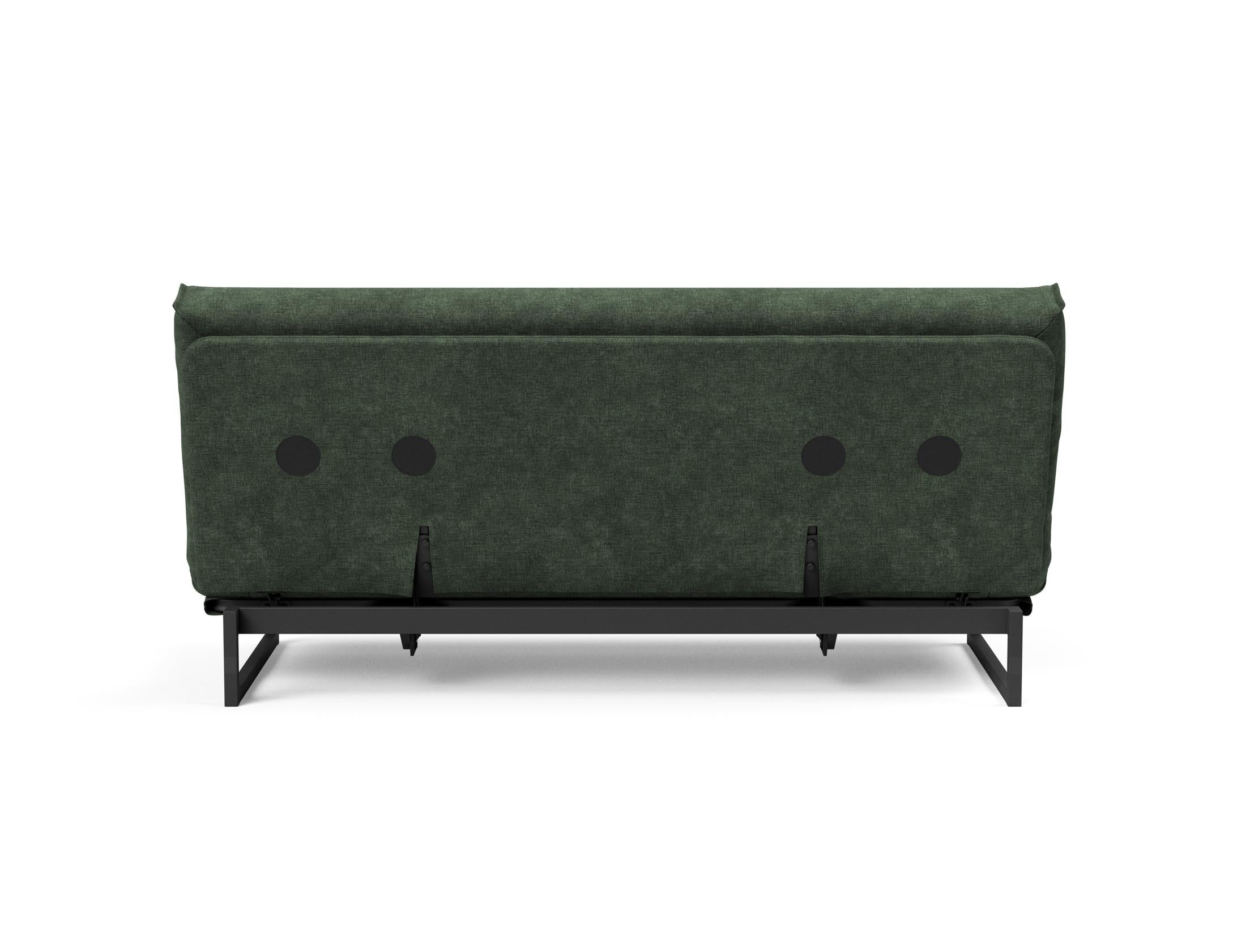 Fraction 140 Bettsofa Nordic Cover: Modernes Schlafsofa mit hochwertiger Soft Spring Federung, perfekt für gemütliche Abende und stilvolle Einrichtung.