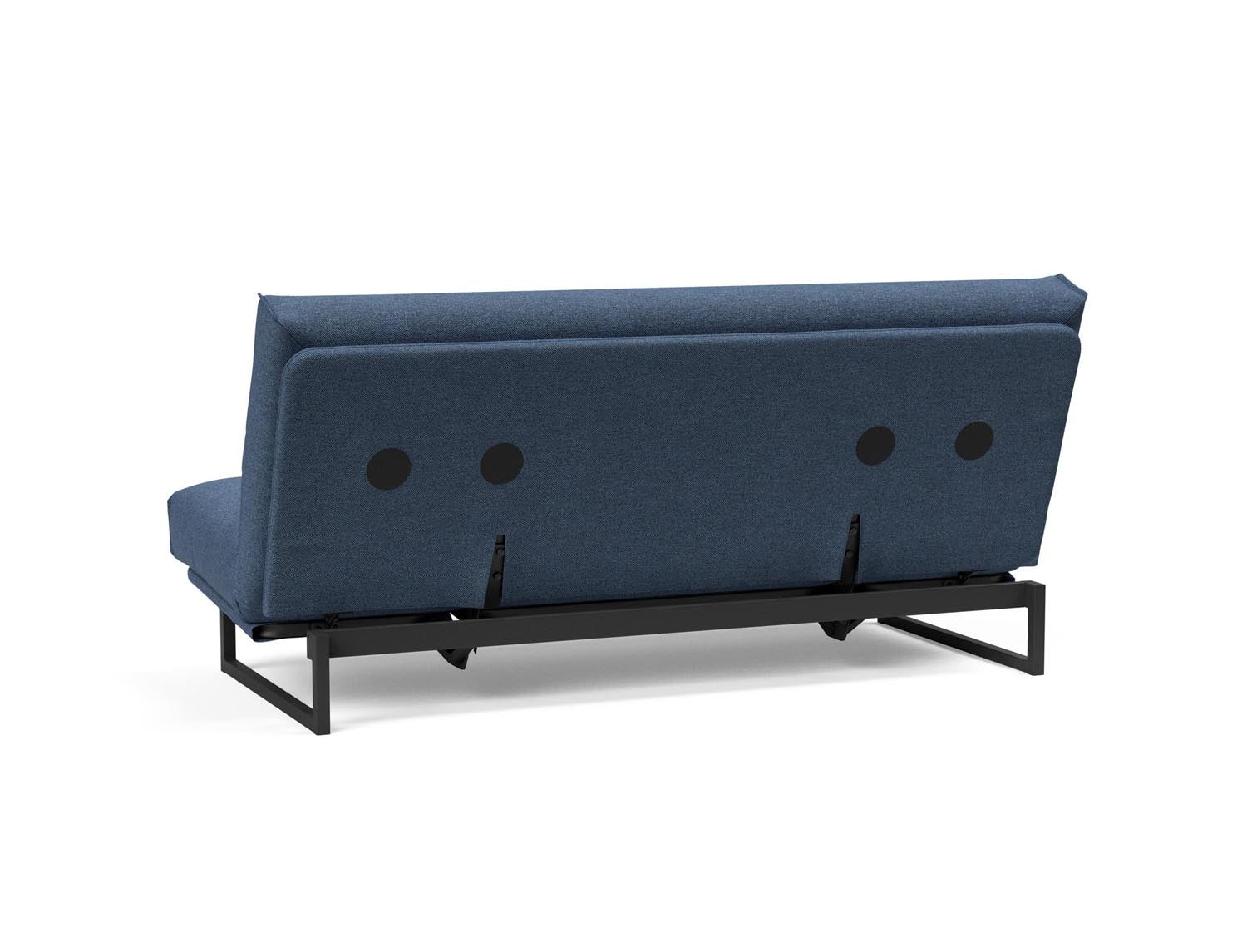 Fraction 140 Bettsofa Nordic Cover: Elegantes, flexibles Sofa mit abnehmbarem Bezug und komfortabler Soft Spring Matratze für höchsten Schlafgenuss.