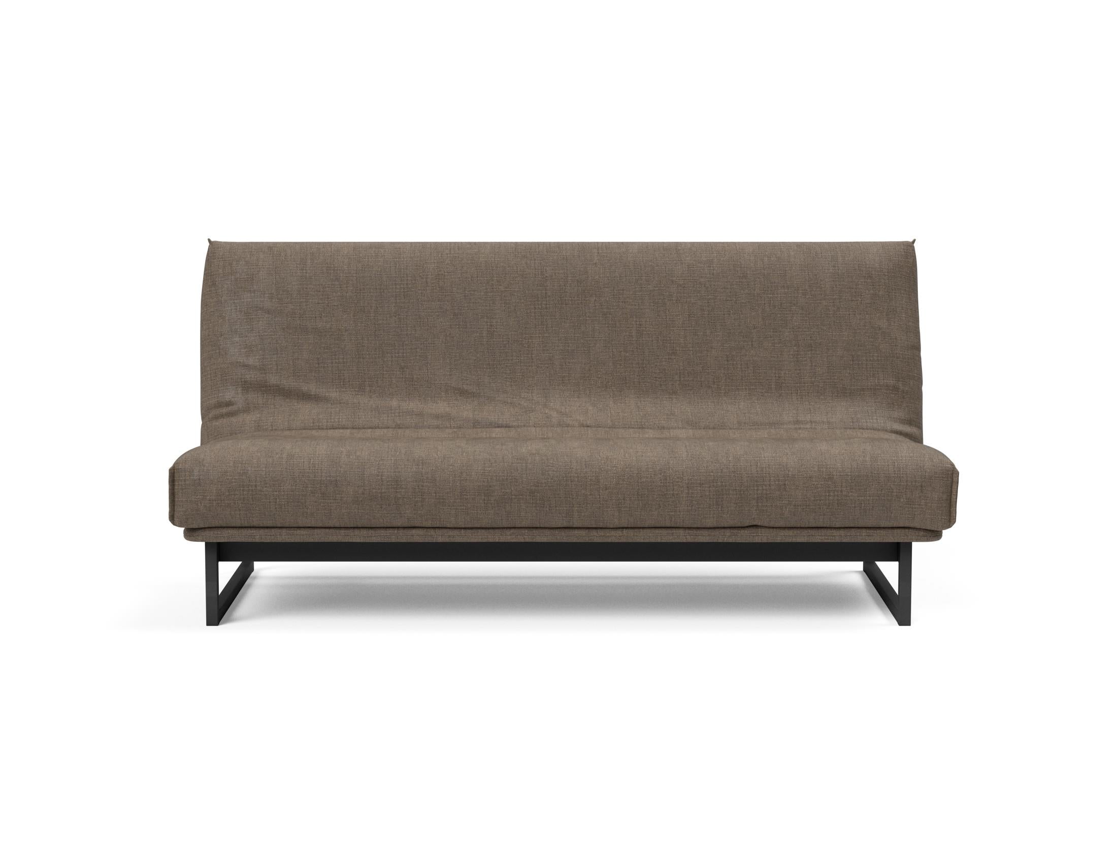 Fraction 140 Bettsofa Nordic Cover: Elegantes Schlafsofa mit komfortabler Soft Spring Federung, ideal für entspannte Nächte und modernes Wohndesign.