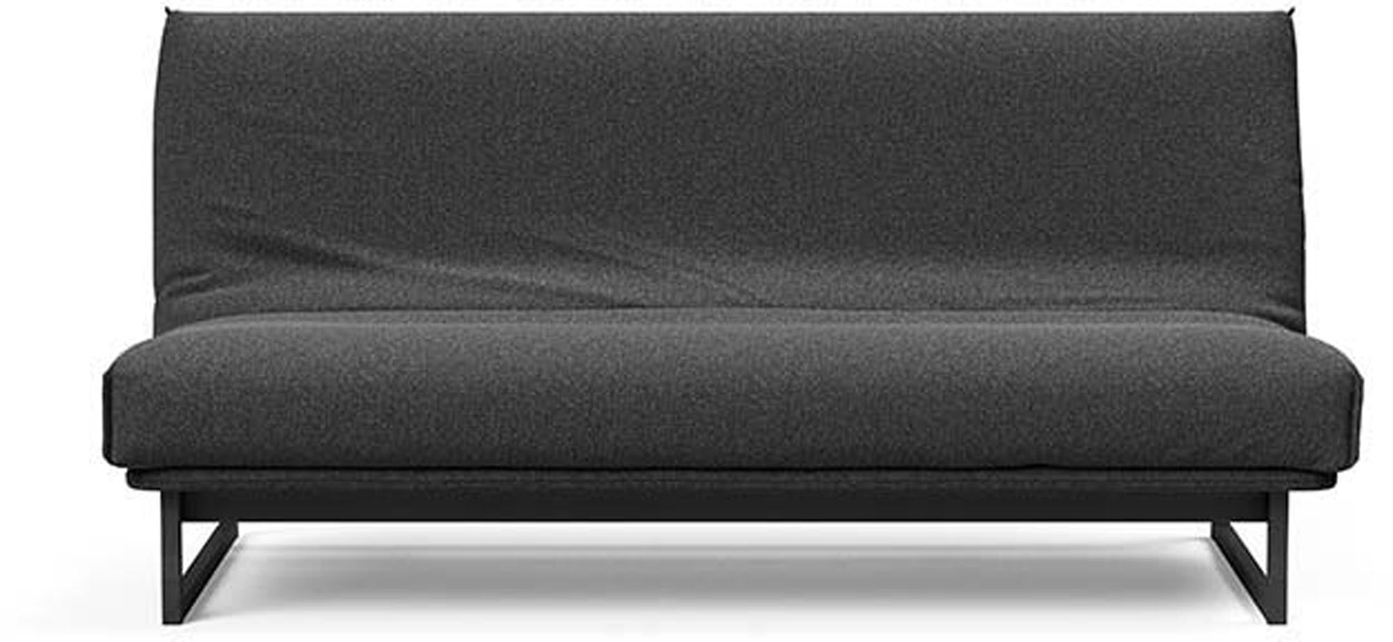 Entdecken Sie das Fraction 140 Bettsofa mit Nordic Cover von Innovation Living: stilvolles Design, komfortable Soft Spring-Matratze, ideal für kompakte Wohnräume.