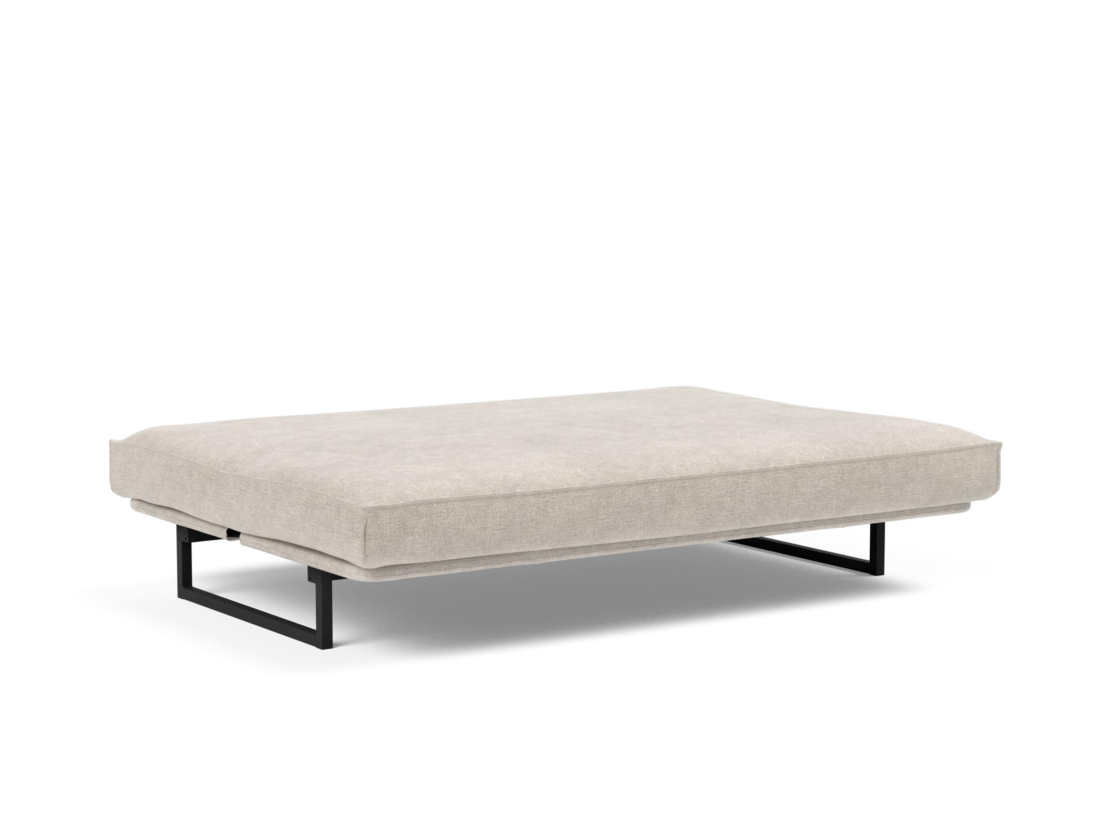 Fraction 140 Bettsofa Sharp Plus Cover: Stilvolles Sofa mit robustem Rahmen und bequemer Matratze. Perfekt für Alltag und Gäste!