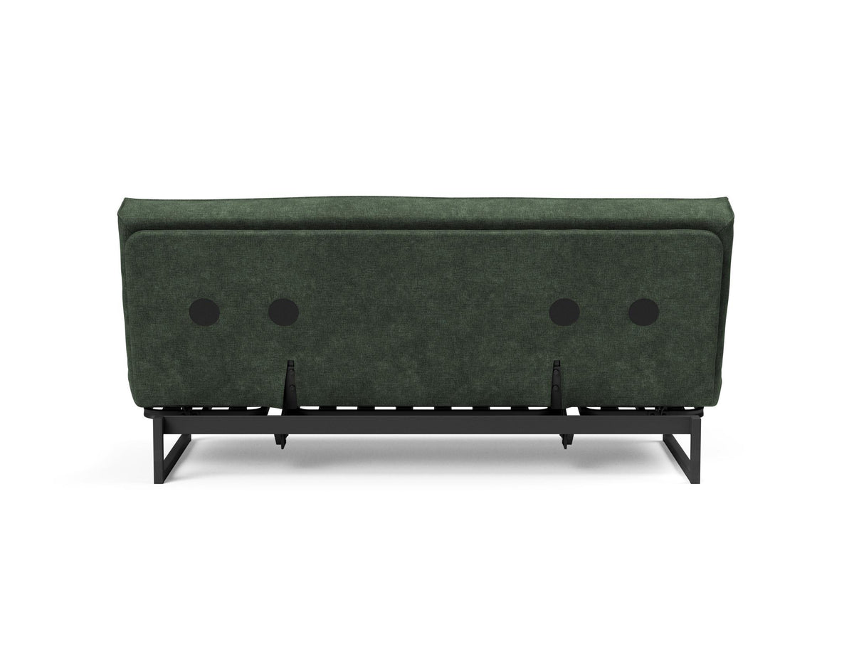 Fraction 140 Bettsofa Sharp Plus Cover Soft Spring in 281 Avella Pine Green präsentiert im Onlineshop von KAQTU Design AG. Bettsofa ist von Innovation Living